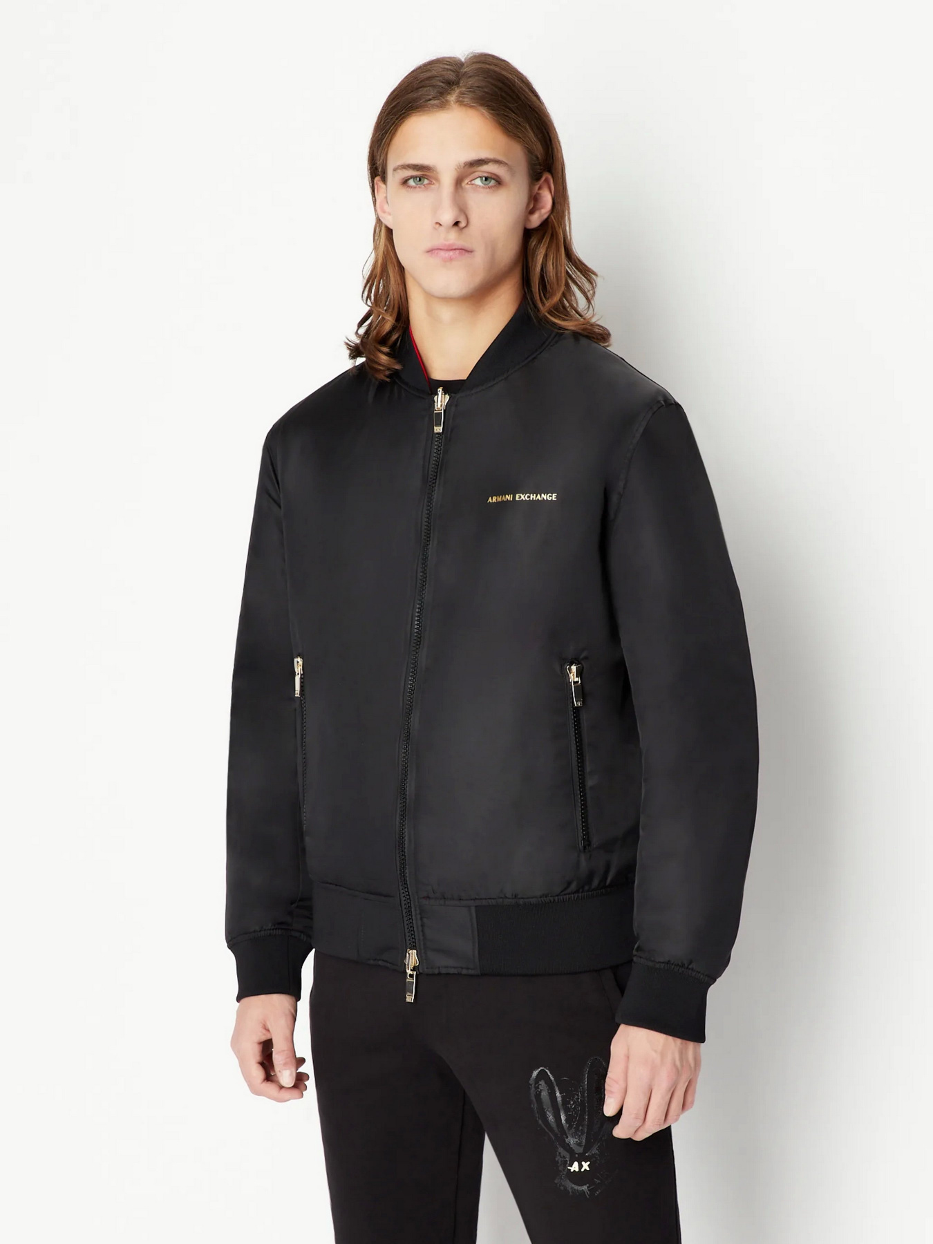 Демісезонна куртка Armani Exchange Lunar New Year модель 3RZB38-ZNUBZ-2253 Фото