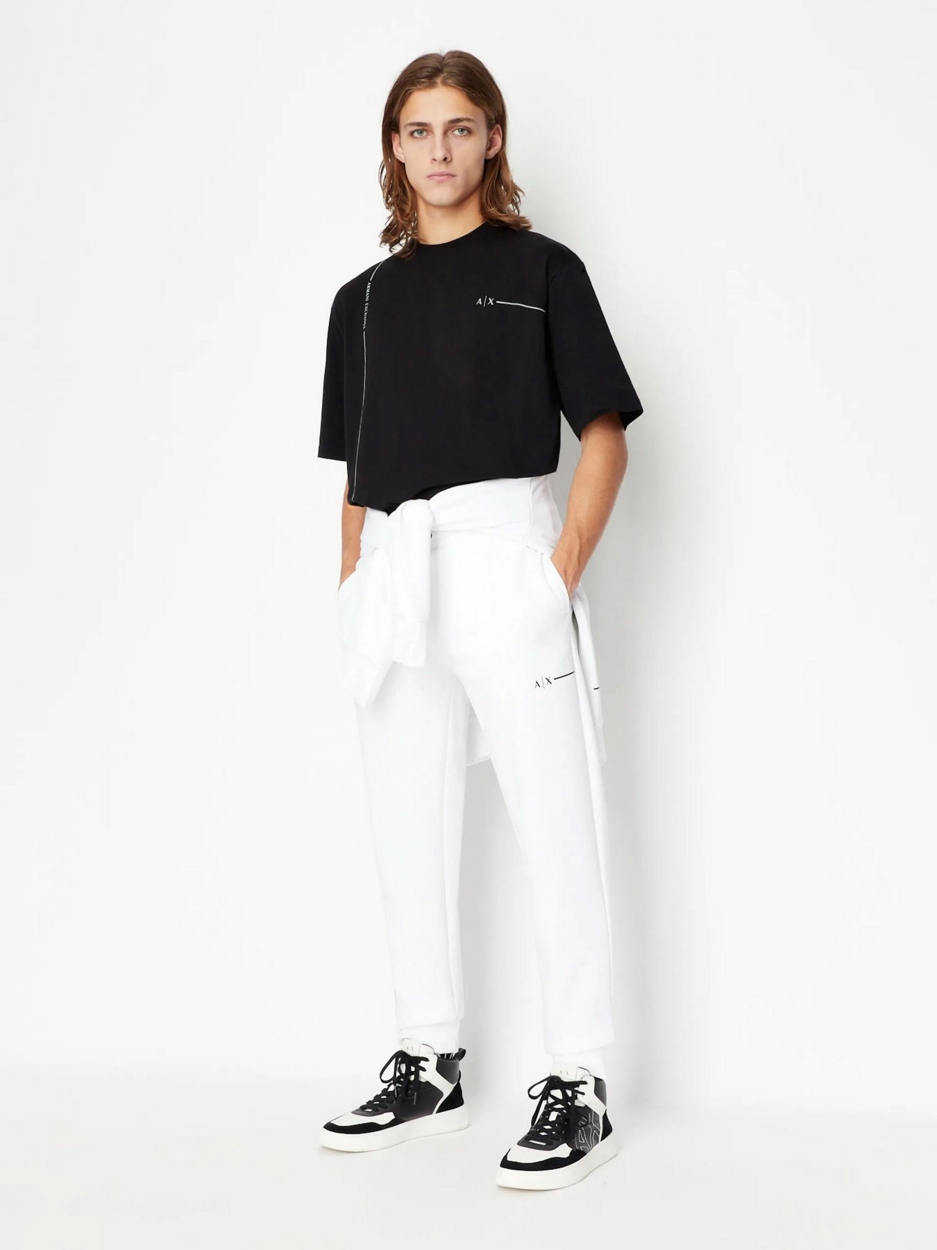 Футболка Armani Exchange Line модель 3RZMBD-ZJCDZ-1200 Фото