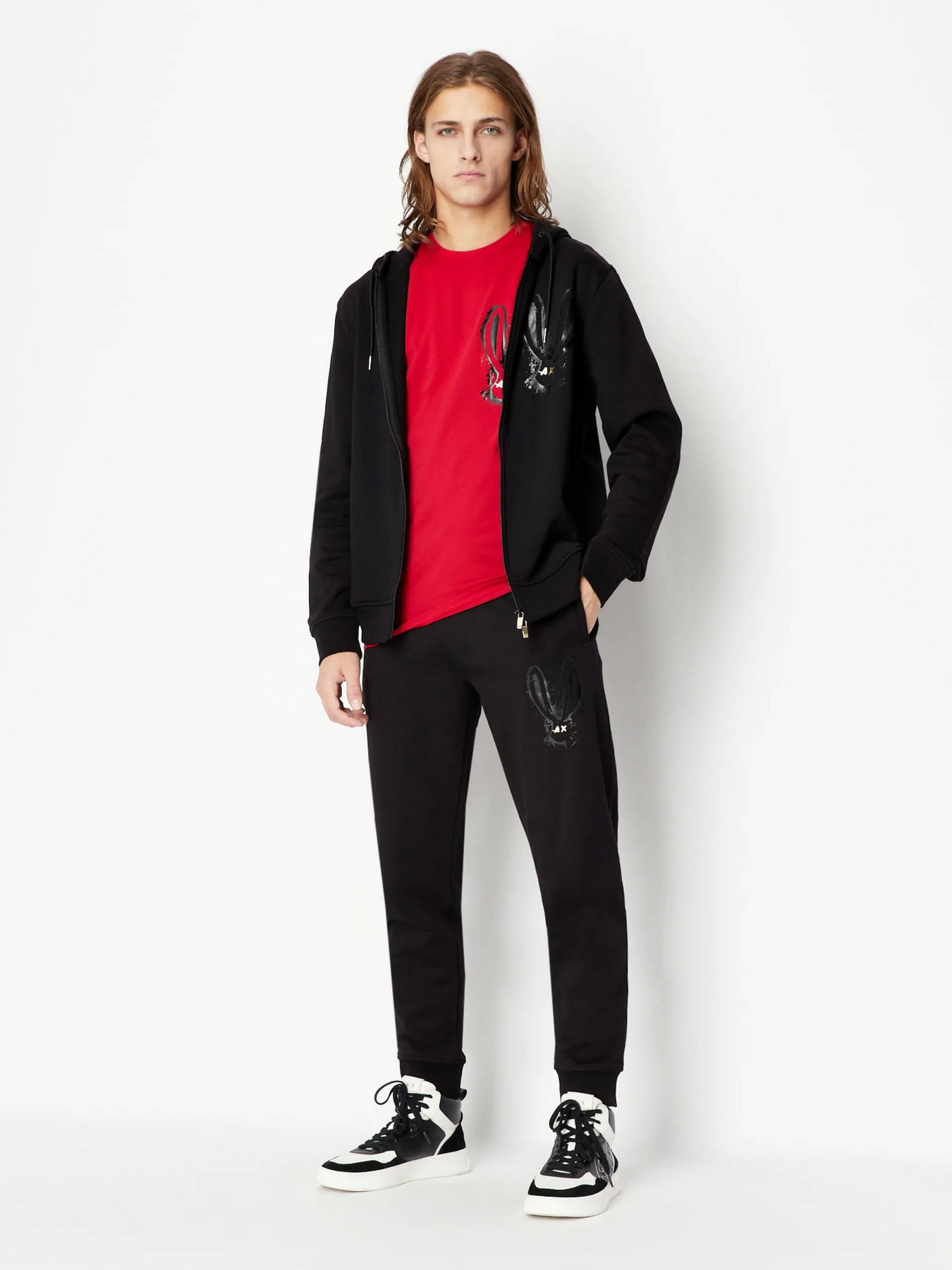 Футболка Armani Exchange Lunar New Year модель 3RZTEG-ZJ9AZ-1435 Фото