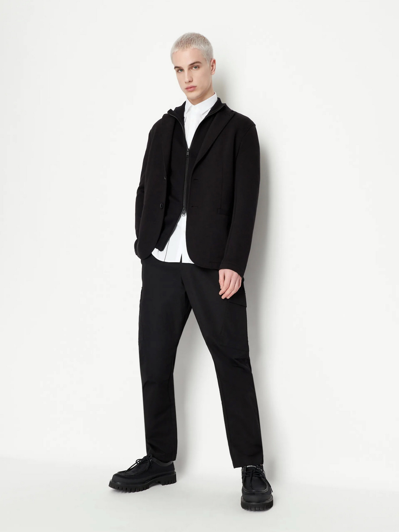 Рубашка повседневная Armani Exchange модель 3RZC01-ZNXLZ-1100 Фото