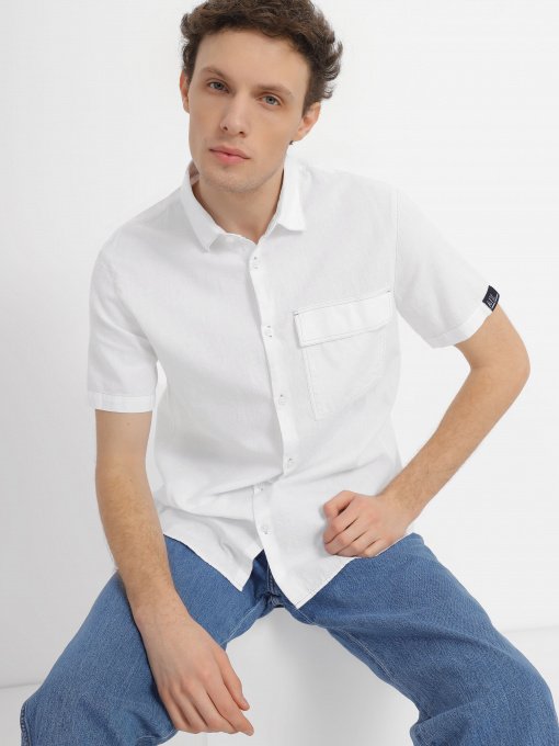 Сорочка повсякденна Armani Exchange модель 3RZC15-ZN1NZ-81AZ Фото