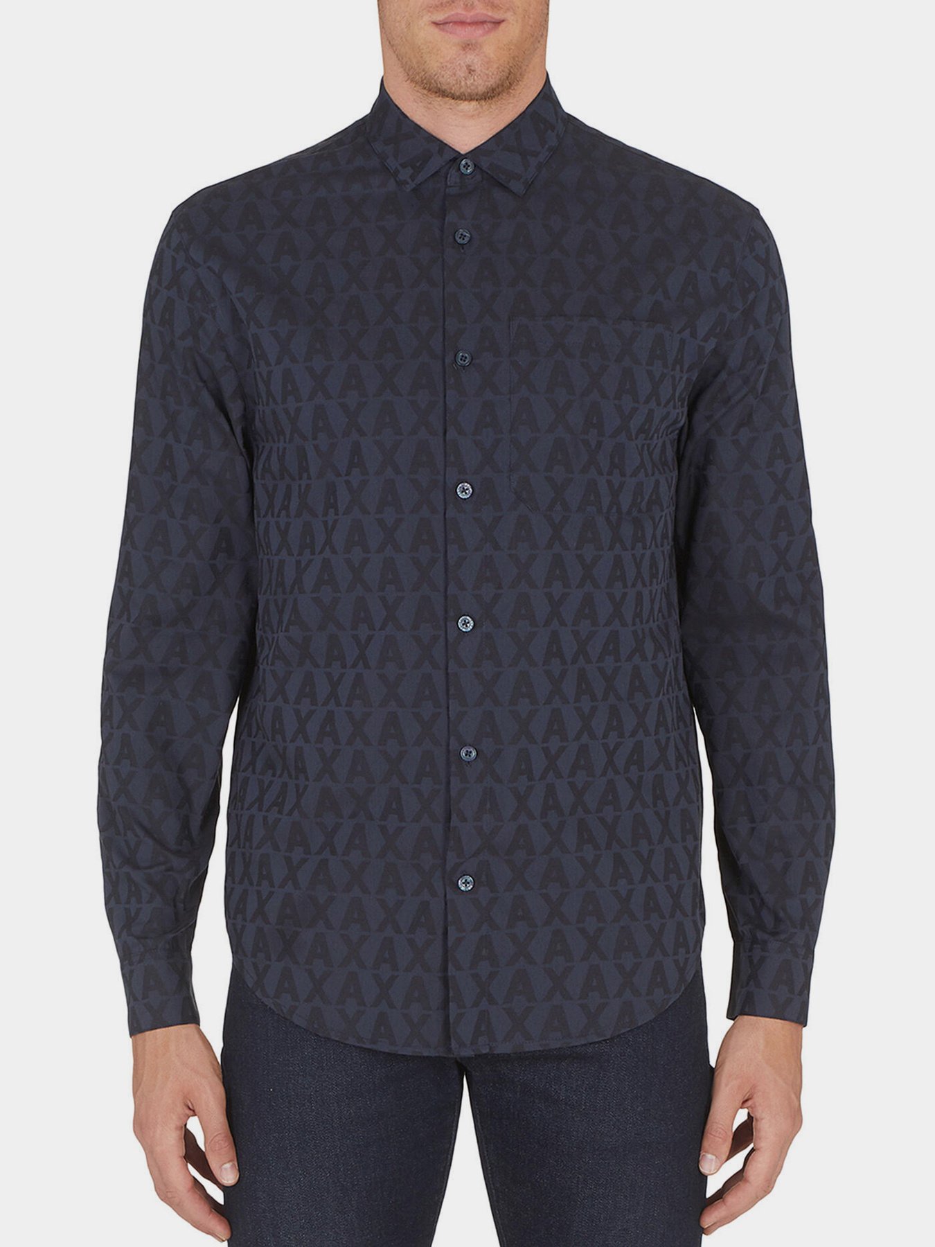 Рубашка повседневная Armani Exchange модель 3RZCL5-ZN1XZ-85CN Фото