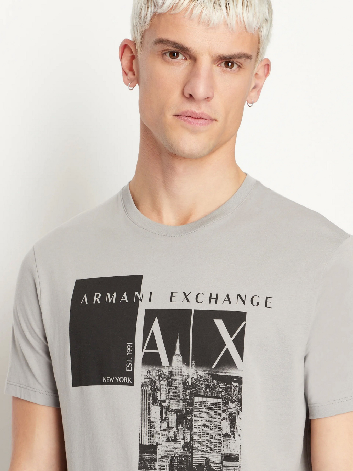 Футболка Armani Exchange модель 3RZTAB-ZJA5Z-1913 Фото