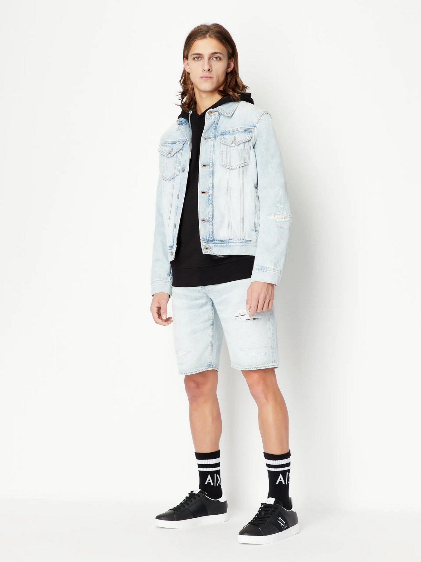 Шорты джинсовые Armani Exchange модель 3RZJ65-Z1S5Z-1500 Фото