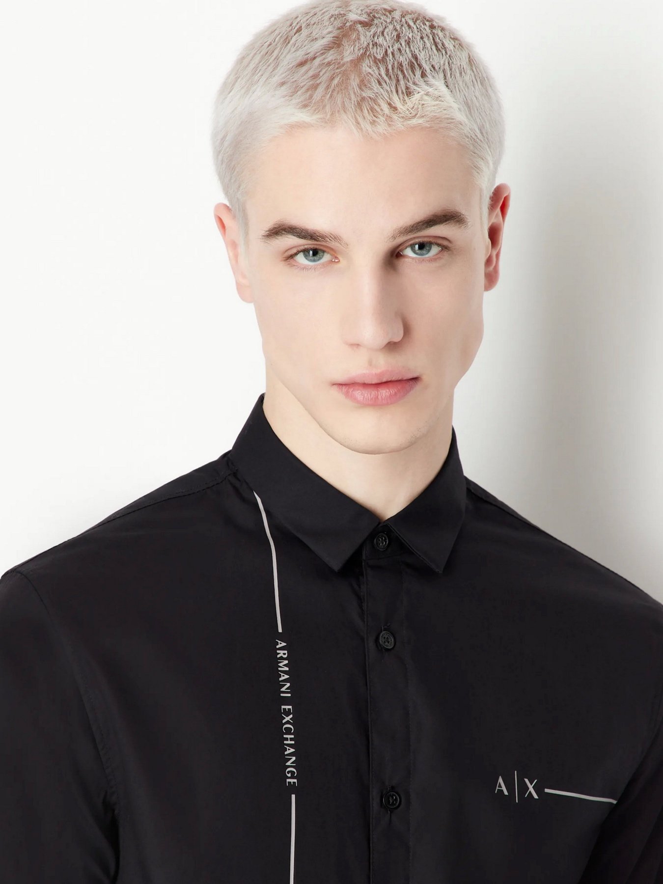 Рубашка повседневная Armani Exchange модель 3RZC01-ZNXLZ-1200 Фото