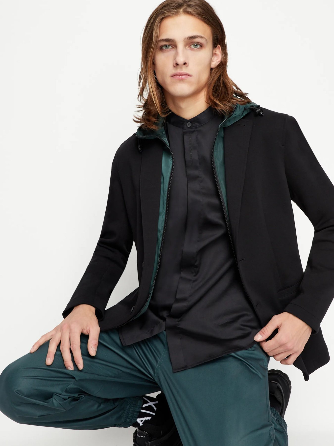 Сорочка повсякденна Armani Exchange модель 8NZC66-ZNCFZ-1200 Фото