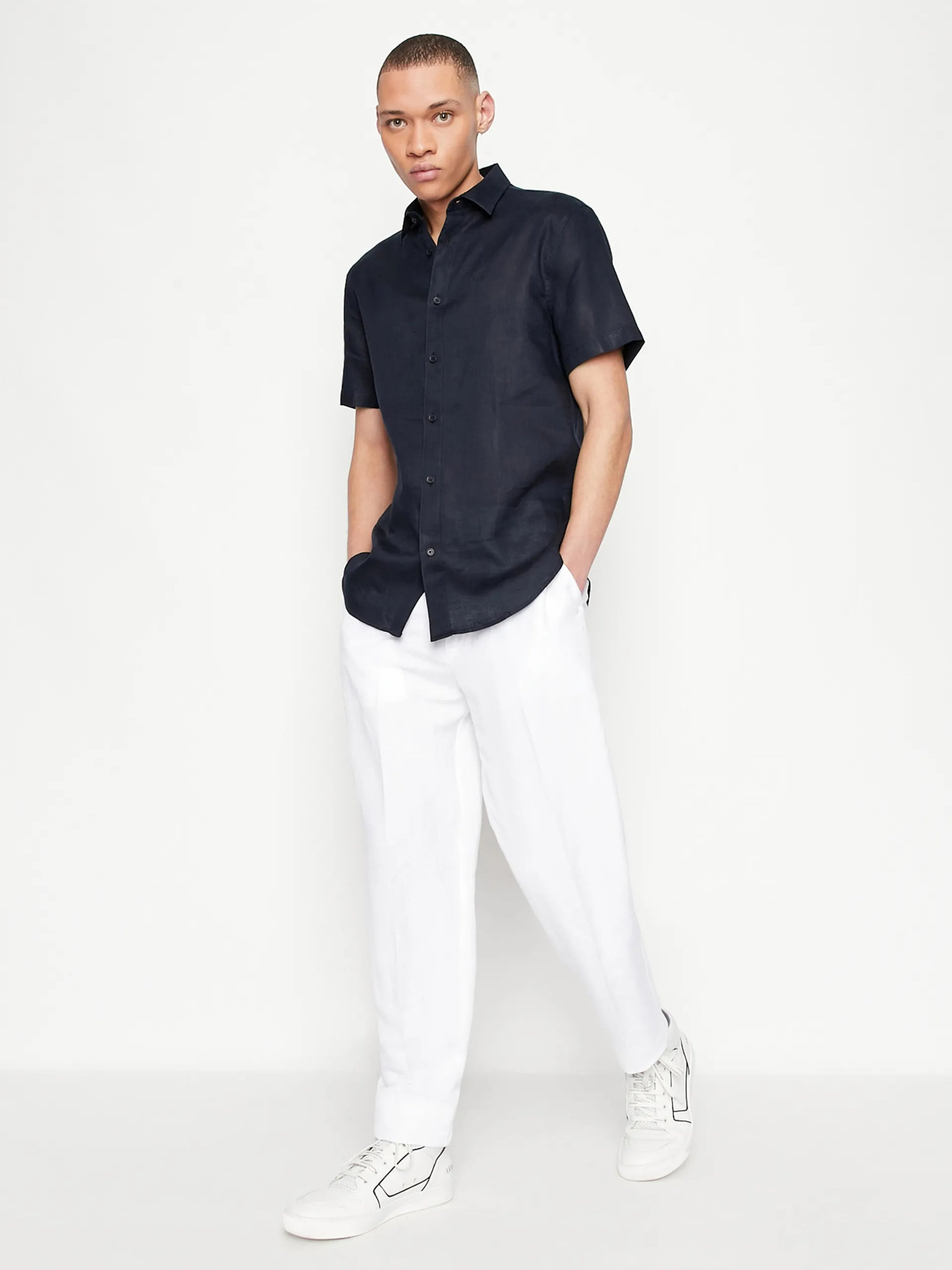 Сорочка повсякденна Armani Exchange модель 8NZC67-ZNCFZ-1510 Сорочка повсякденна Armani Exchange модель 8NZC67-ZNCFZ-1510 Фото