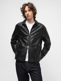 Куртка кожаная Armani Exchange модель D49R72-D9P72-999 Фото