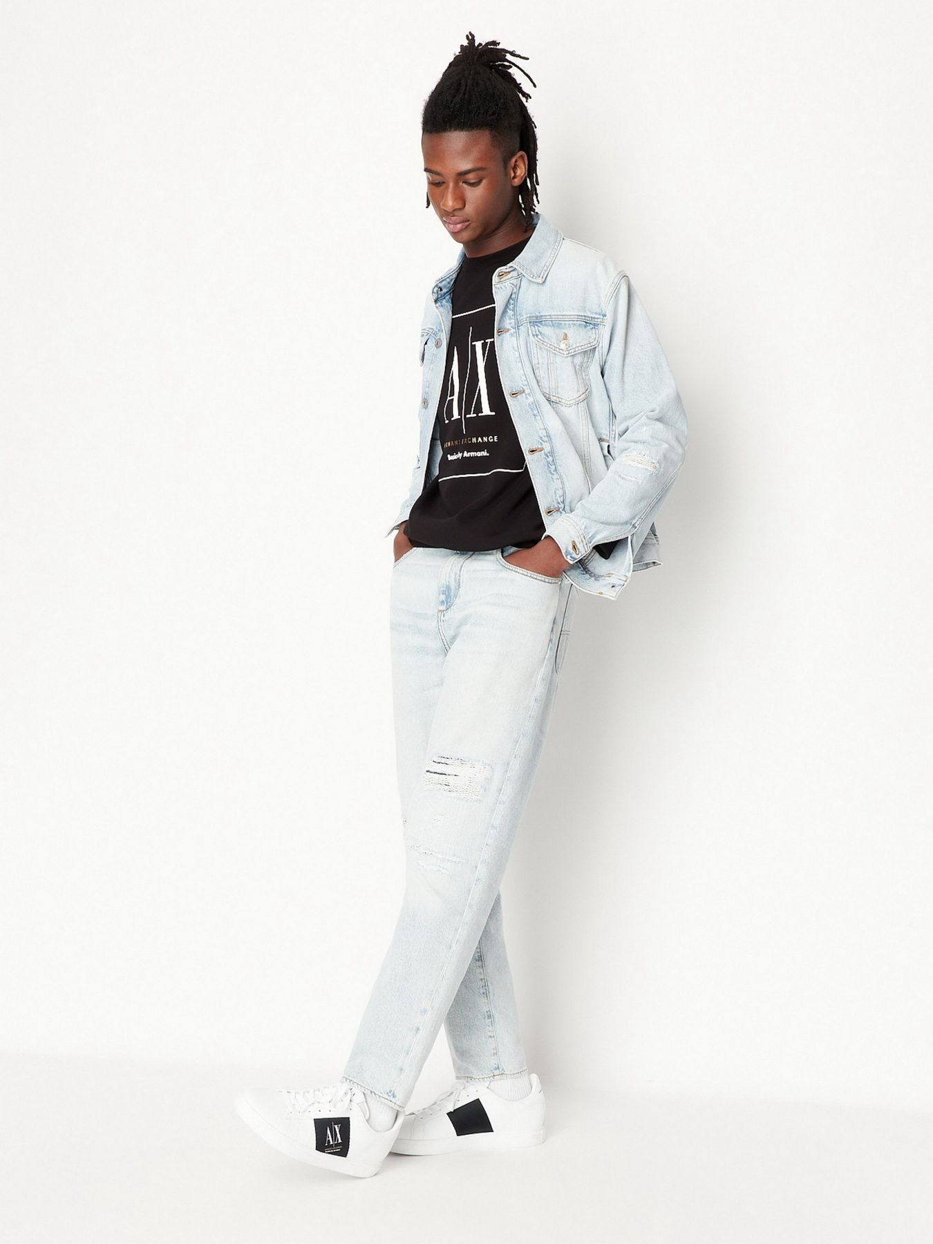 Свитшот Armani Exchange Basic by Armani модель 3RZMAB-ZJ83Z-1200 Фото