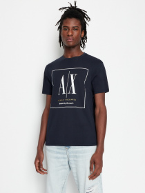 Футболка Armani Exchange Basic by Armani модель 3RZTAG-ZJ8EZ-1510 Футболка Armani Exchange Basic by Armani модель 3RZTAG-ZJ8EZ-1510 Фото