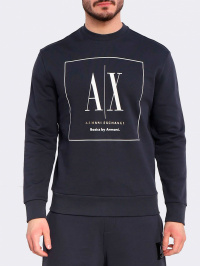 Синій - Світшот Armani Exchange Basic by Armani