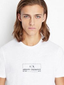 Футболка Armani Exchange модель 3RZTHE-ZJBYZ-1100 Фото