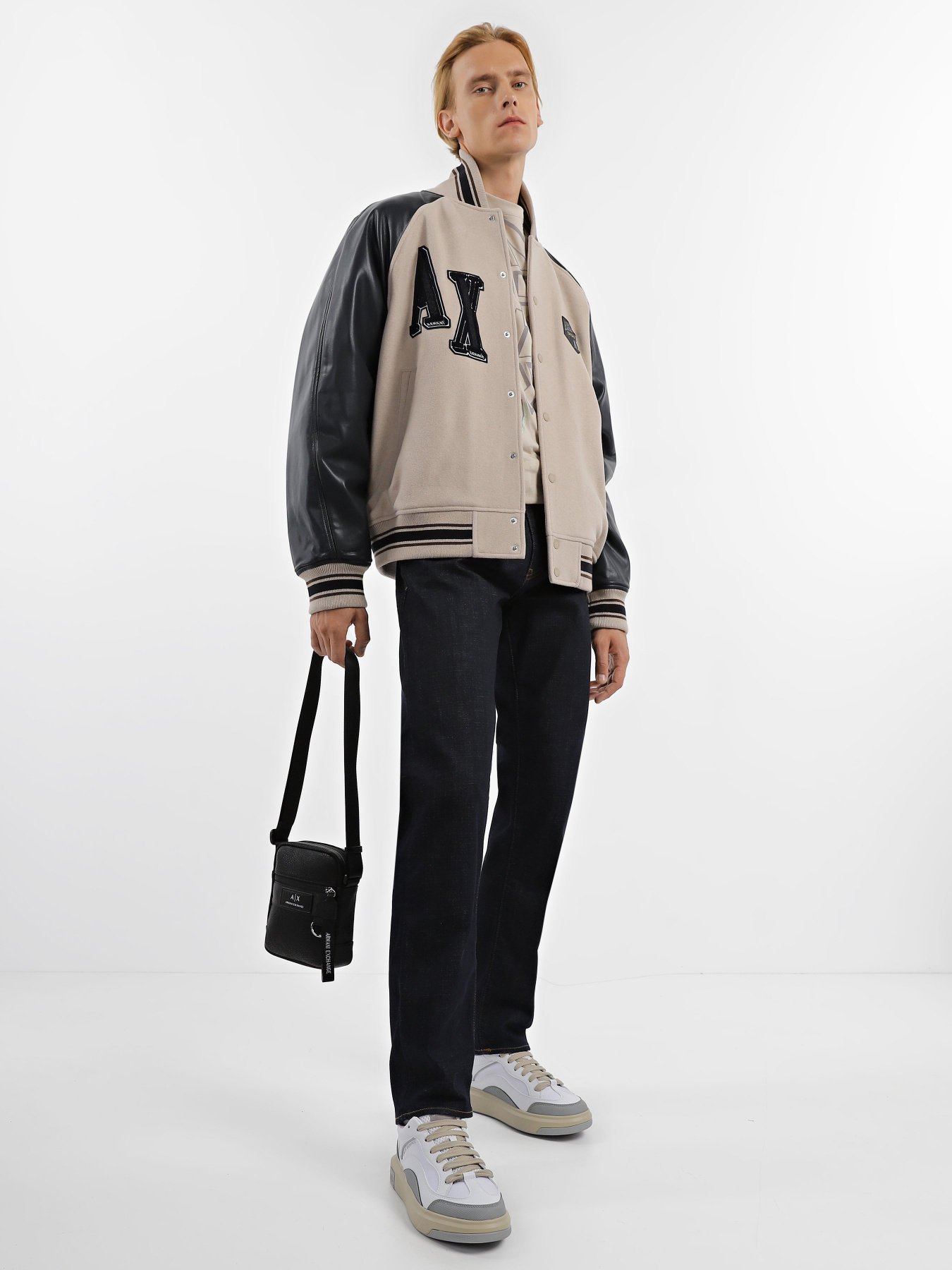 Бомбер Armani Exchange Campus модель 6RZB21-ZNIKZ-49AJ Фото