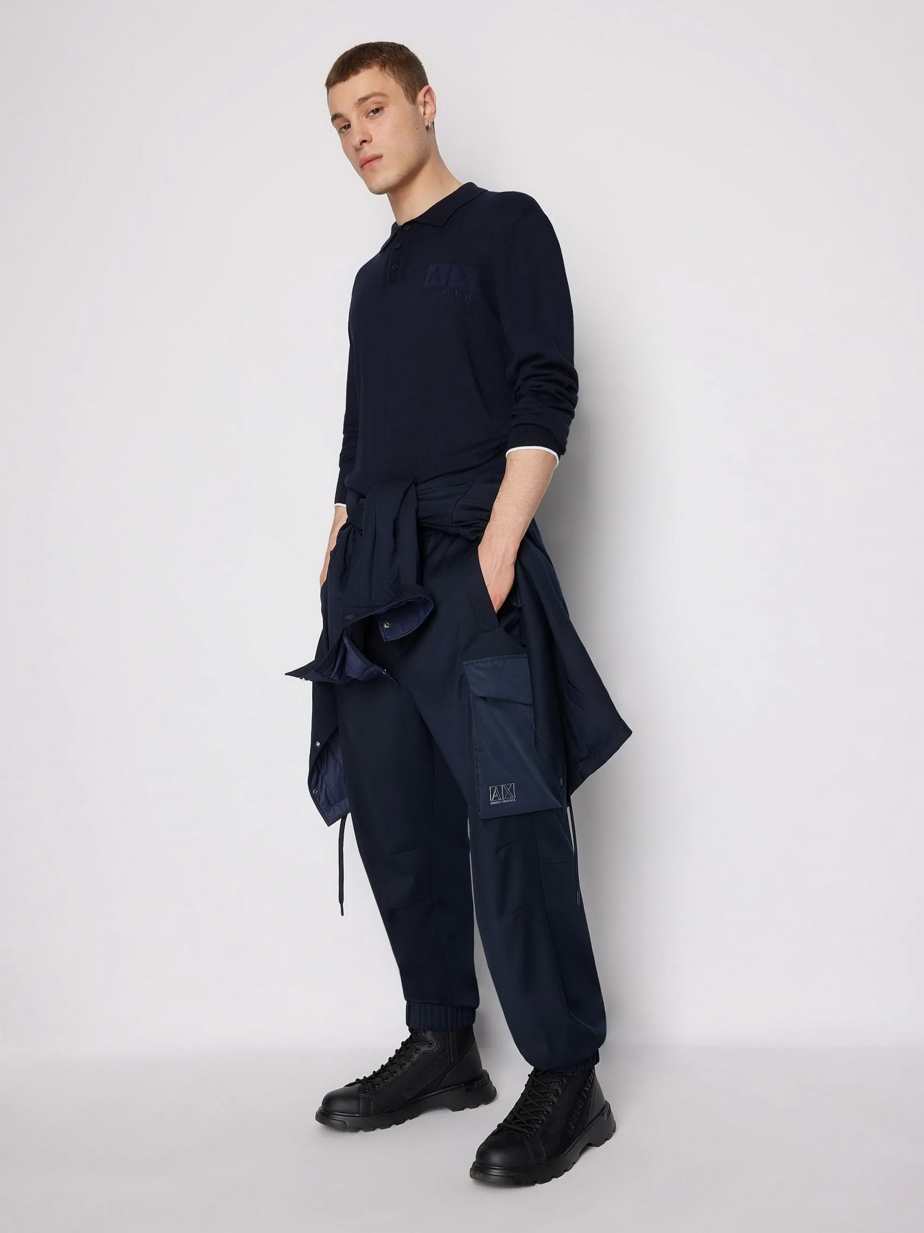 Поло Armani Exchange модель 6RZF1C-ZMW8Z-1510 Фото