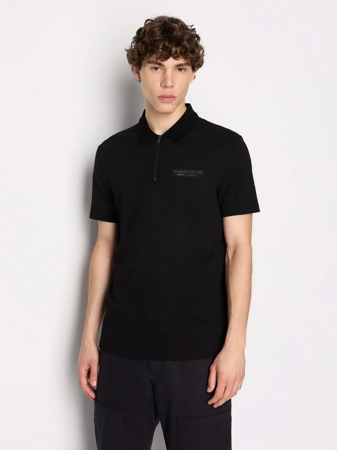 Поло Armani Exchange We beats as one модель 6RZFHF-ZJYCZ-1200 Фото