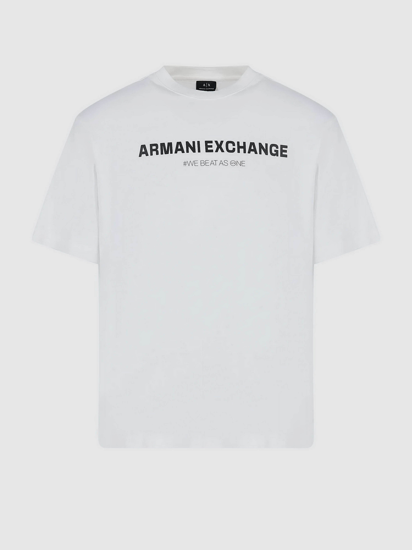 Футболка Armani Exchange We beats as one модель 6RZMHM-ZJDHZ-1116 Фото