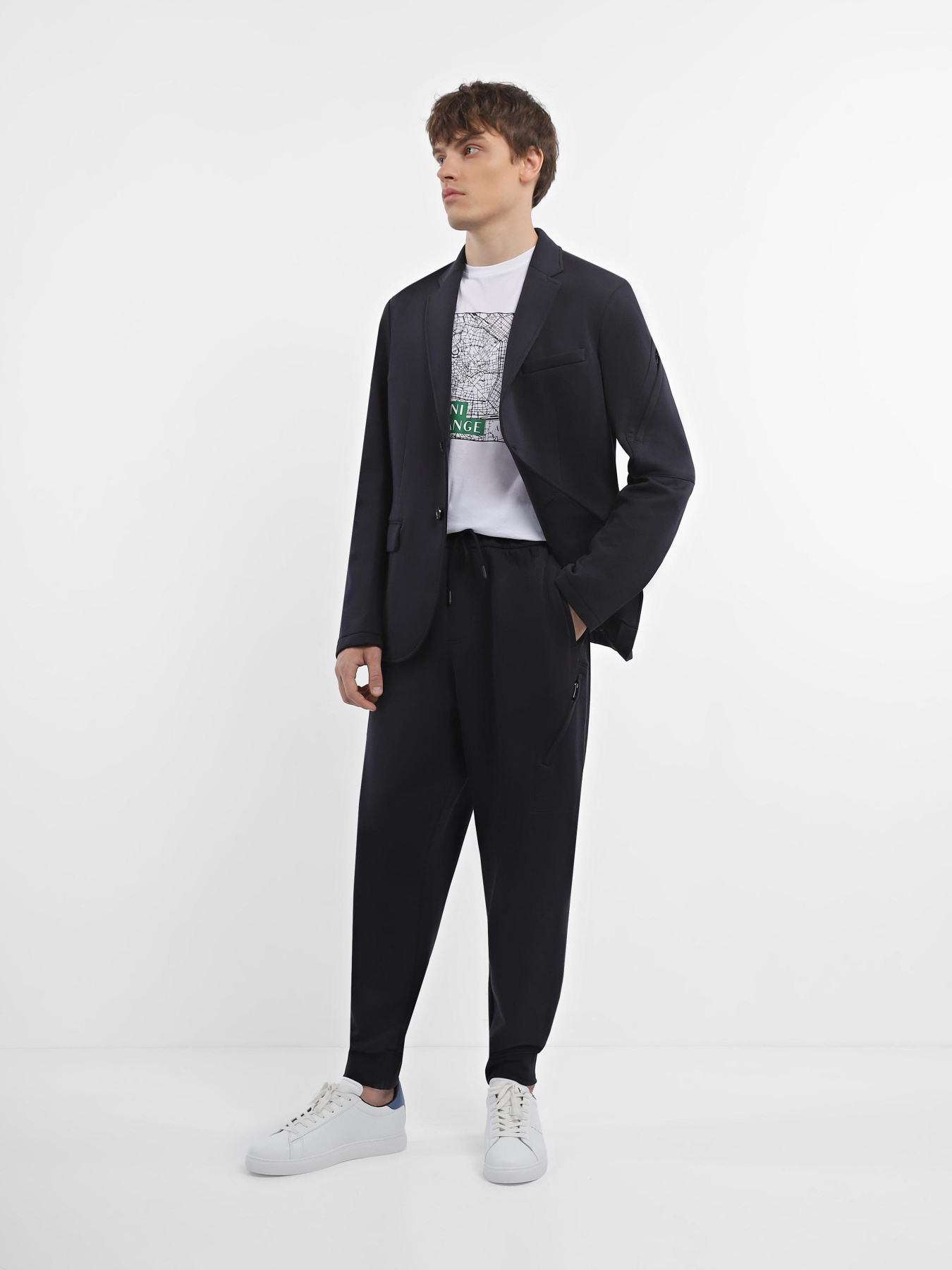 Штаны спортивные Armani Exchange модель 6RZPLB-ZJZGZ-1583 Фото