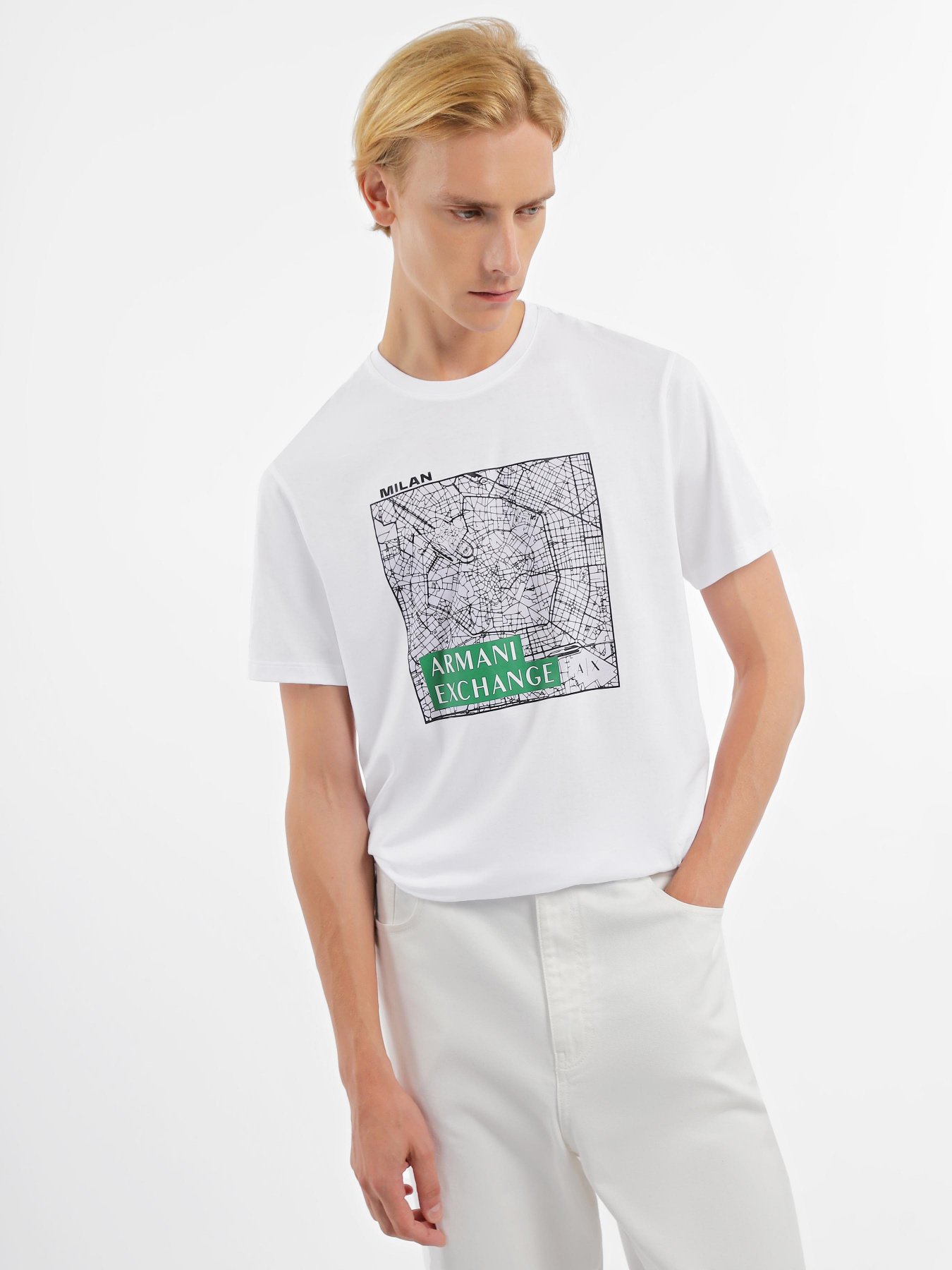 Футболка Armani Exchange модель 6RZTAH-ZJA5Z-21CQ Фото