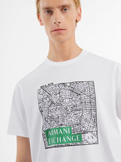 Футболки і поло Armani Exchange модель 6RZTAH-ZJA5Z-21CQ Фото