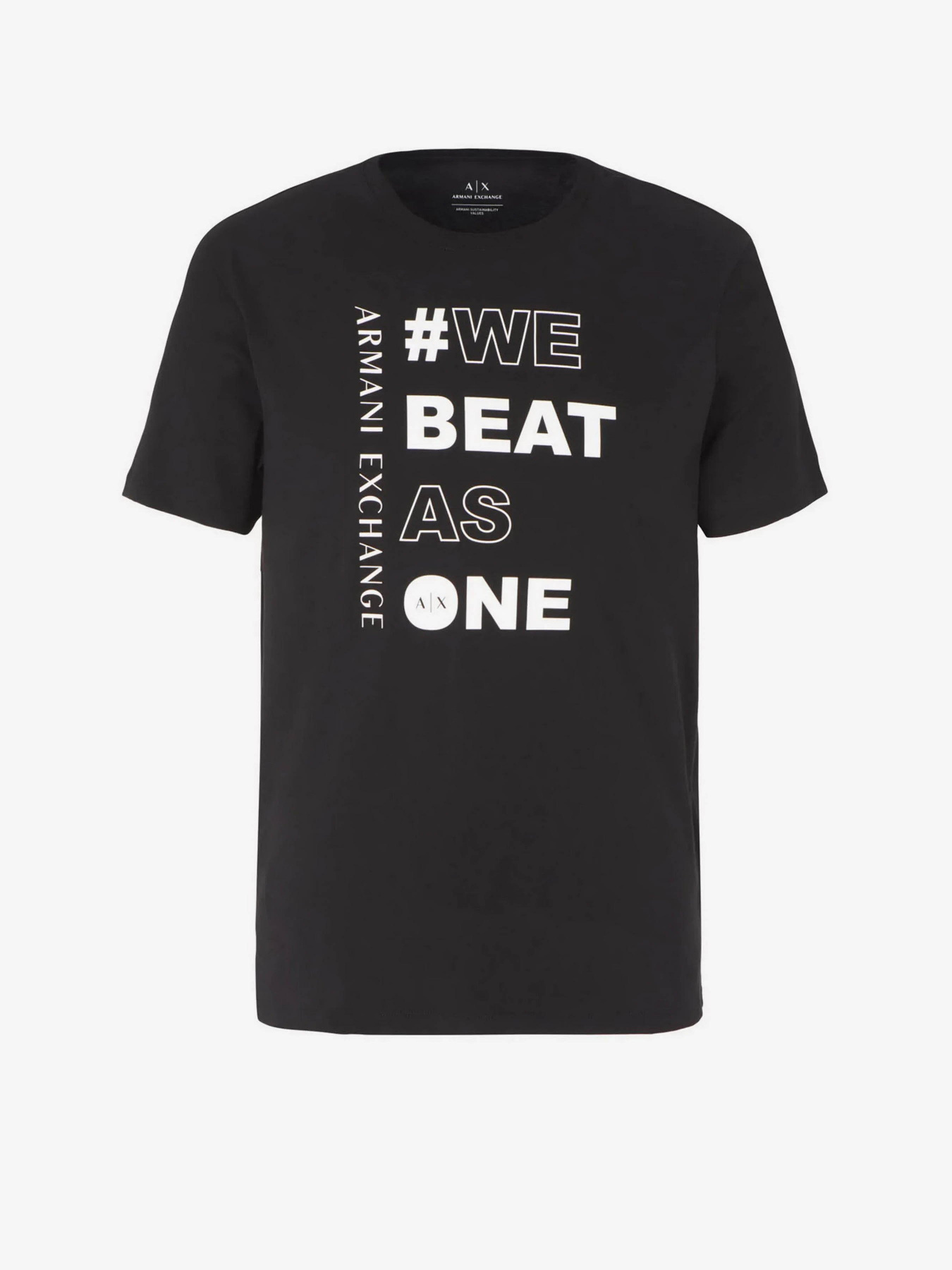 Футболка Armani Exchange We beats as one модель 6RZTHD-ZJ8EZ-1200 Фото