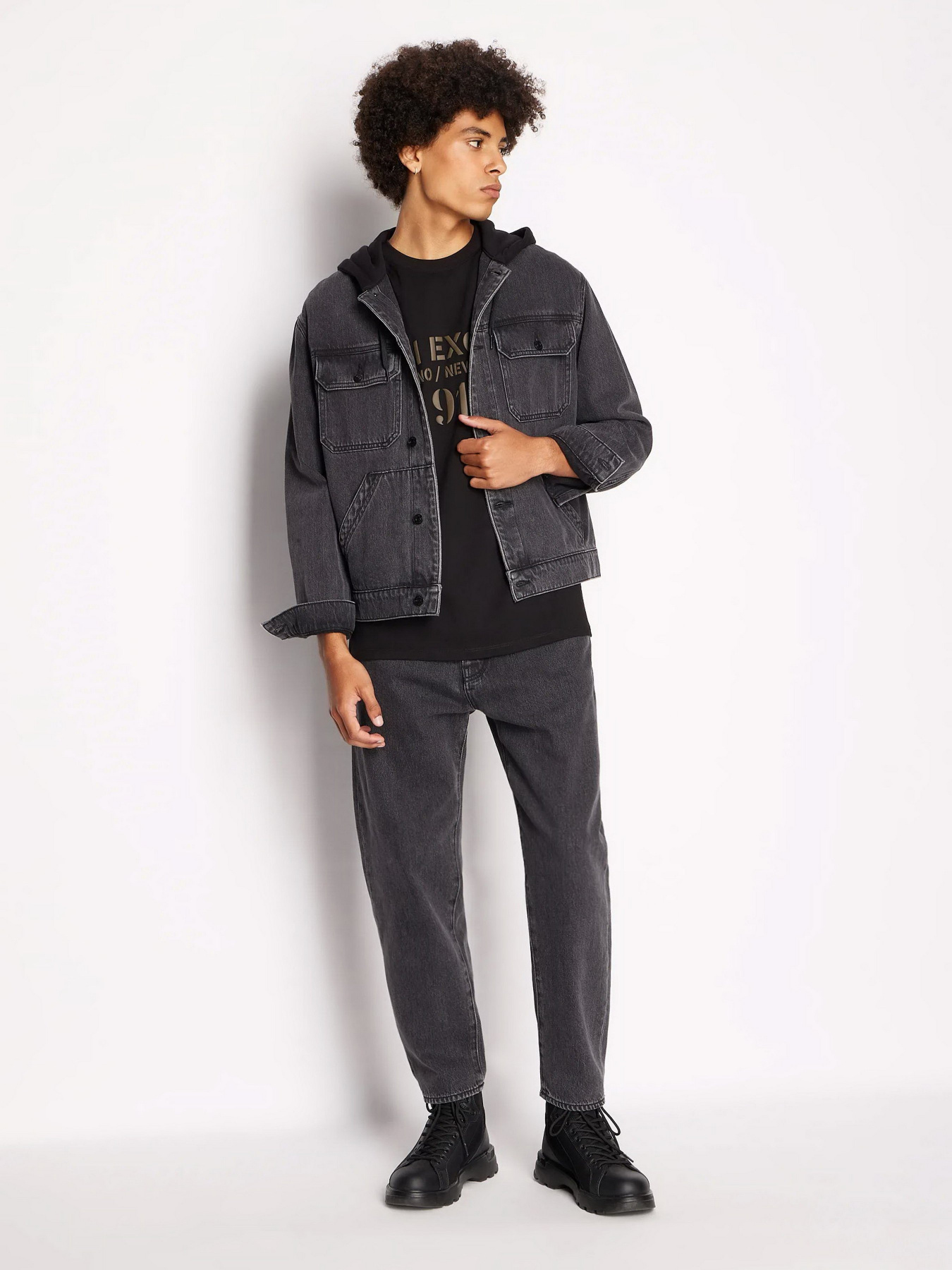 Футболка Armani Exchange модель 6RZTLD-ZJ9JZ-22CF Фото