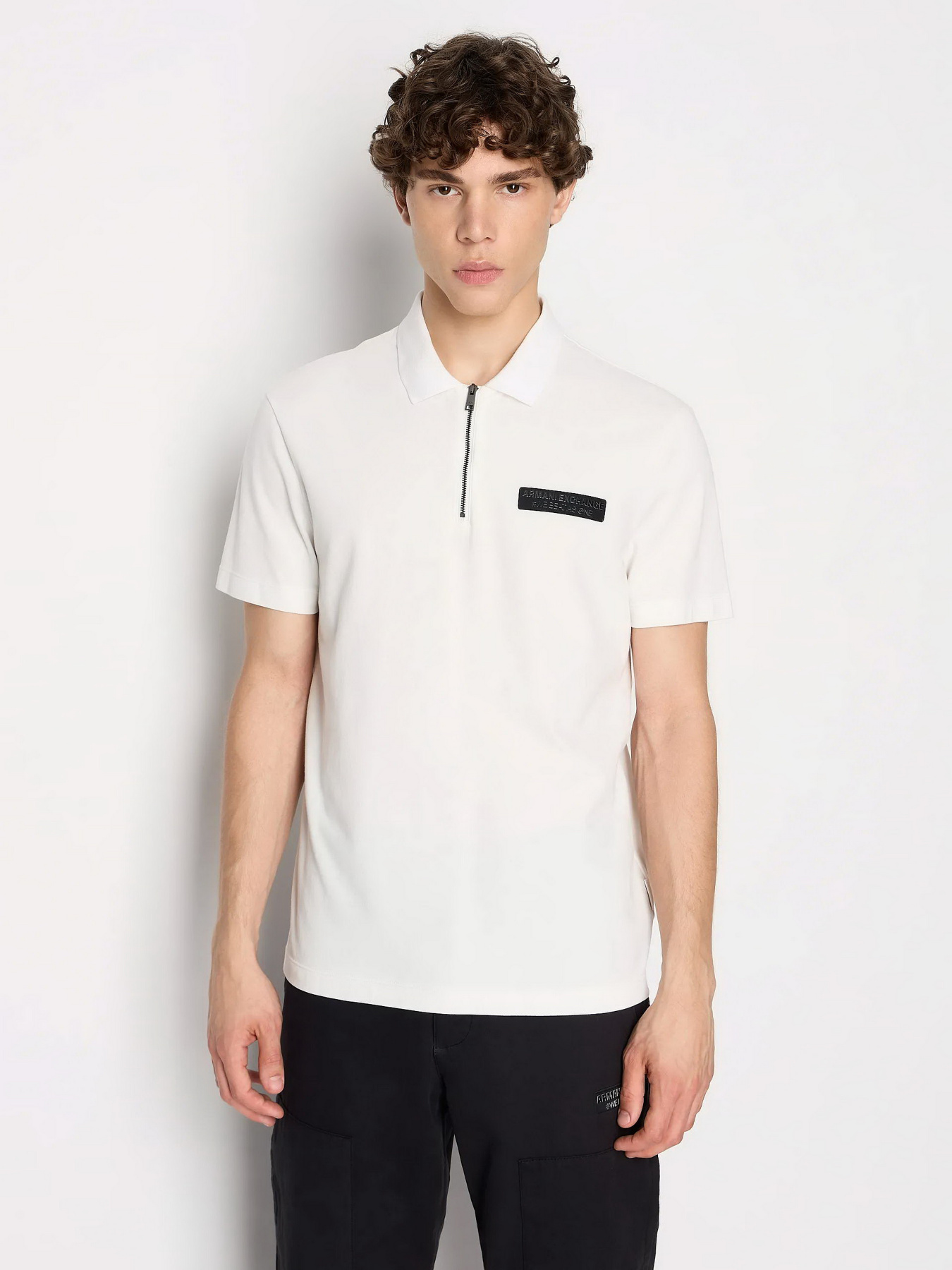 Поло Armani Exchange We beats as one модель 6RZFHF-ZJYCZ-1116 Фото