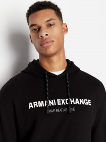 Худи Armani Exchange We beats as one модель 6RZMHF-ZJDGZ-1200 Фото
