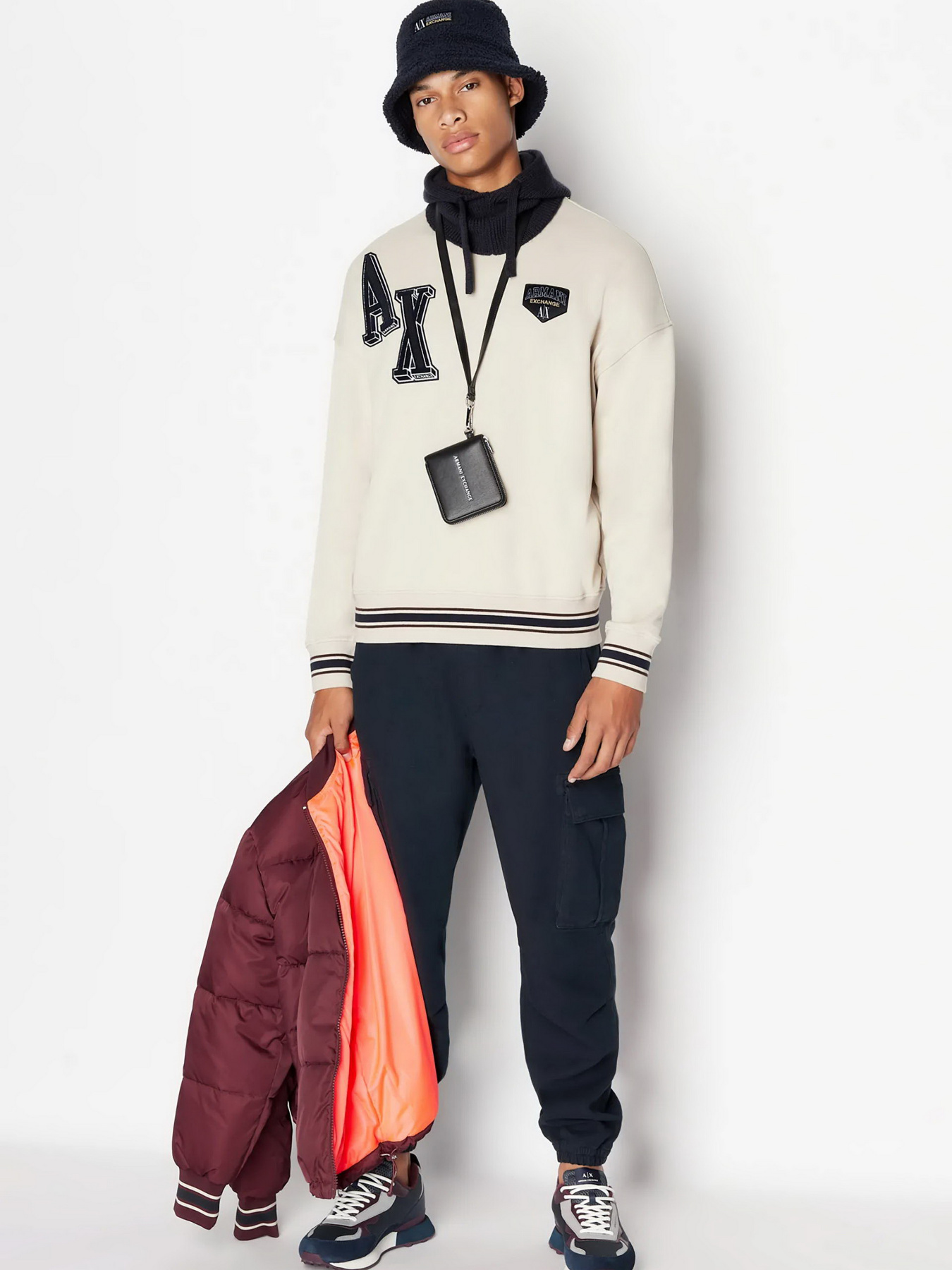 Свитшот Armani Exchange Campus модель 6RZMJE-ZJDPZ-1934 Фото