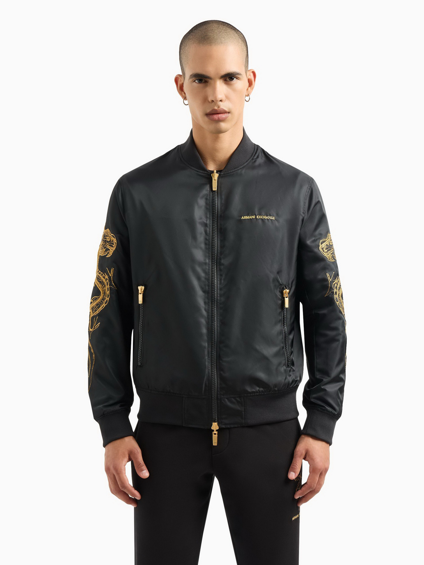 Бомбер Armani Exchange Chinese New Year модель 3DZB10-ZNUBZ-1200 Бомбер Armani Exchange Chinese New Year модель 3DZB10-ZNUBZ-1200 Фото