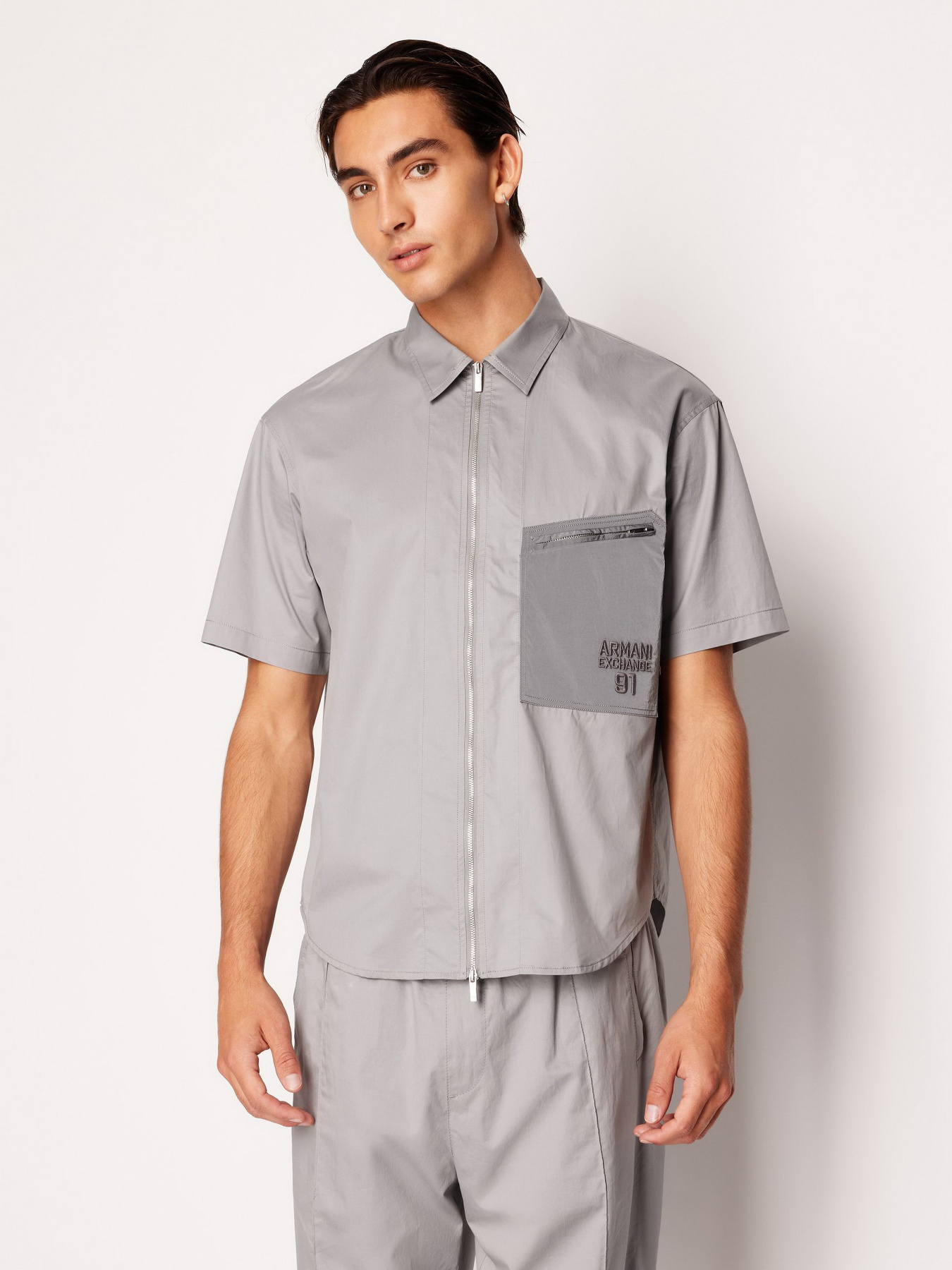 Рубашка повседневная Armani Exchange модель 3DZCL1-ZN3CZ-1996 Рубашка повседневная Armani Exchange модель 3DZCL1-ZN3CZ-1996 Фото