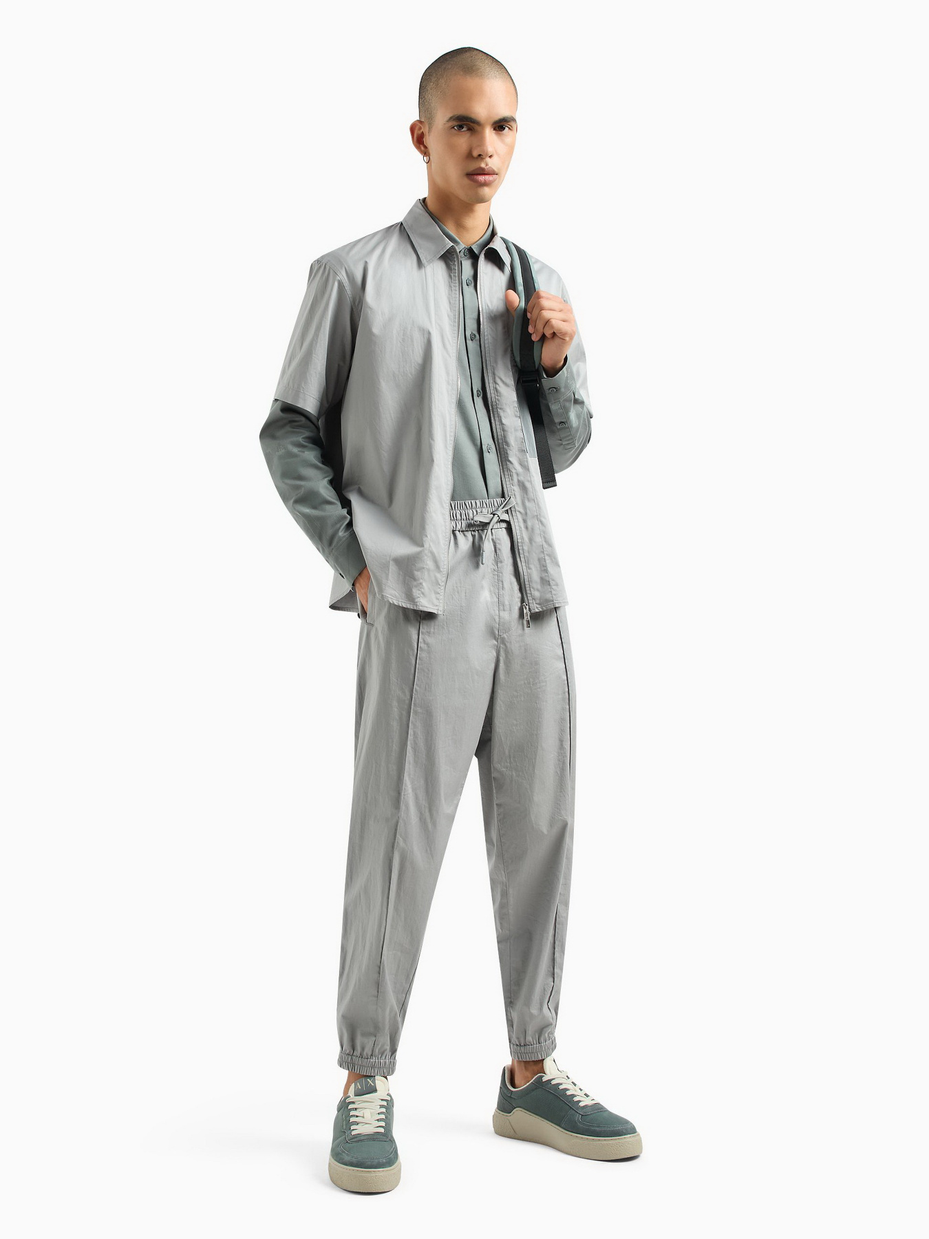 Рубашка повседневная Armani Exchange модель 3DZCL4-ZN3JZ-5811 Рубашка повседневная Armani Exchange модель 3DZCL4-ZN3JZ-5811 Фото