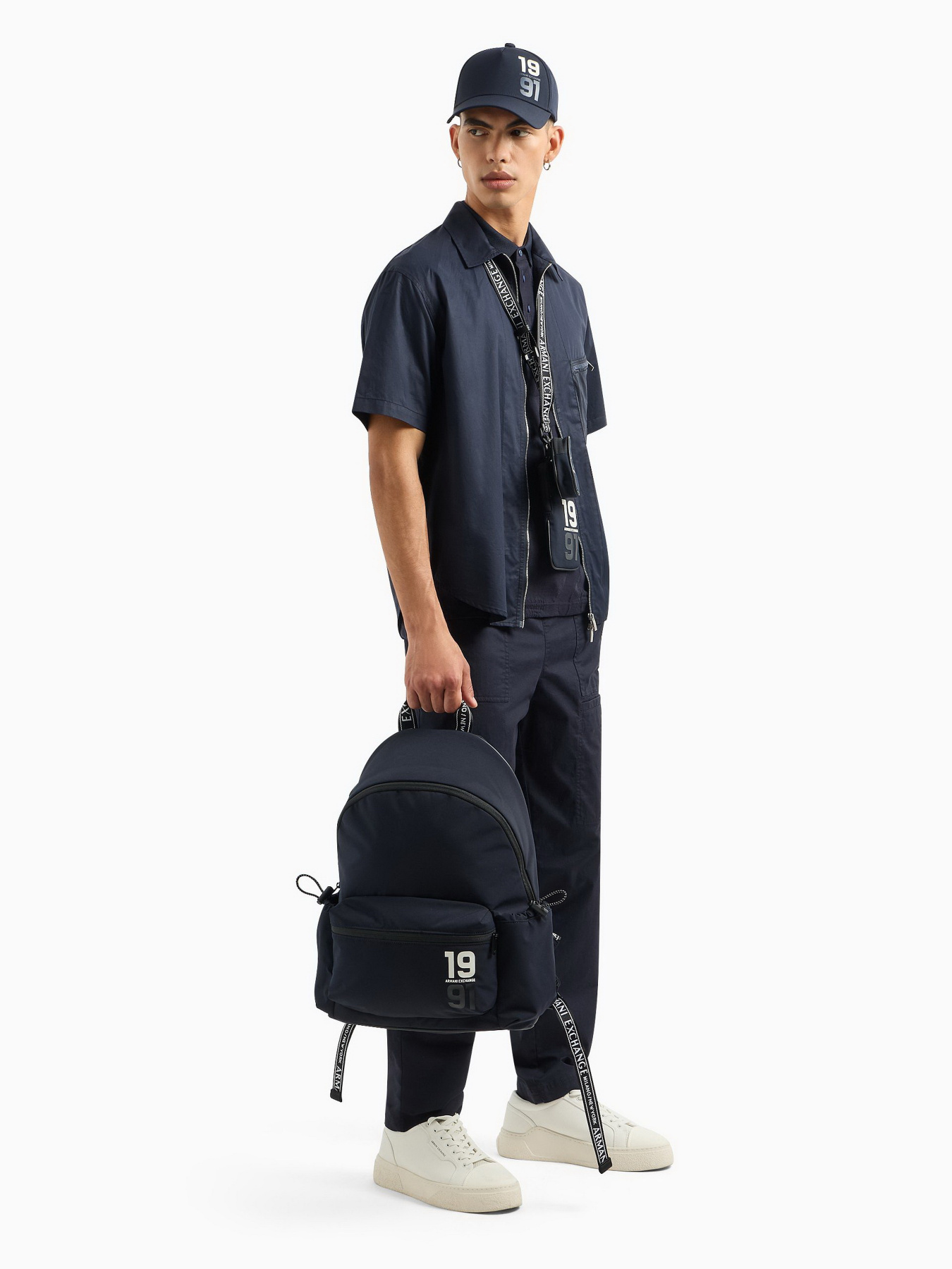 Поло Armani Exchange модель 3DZFLG-ZJ85Z-55JK Фото