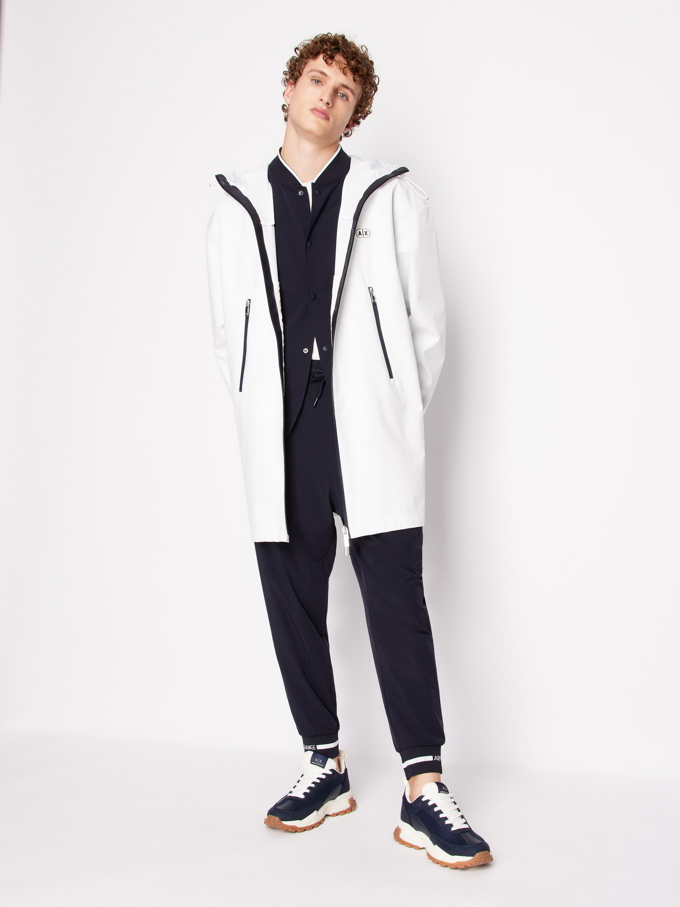 Плащ Armani Exchange модель 3DZKL1-ZN3AZ-1116 Фото