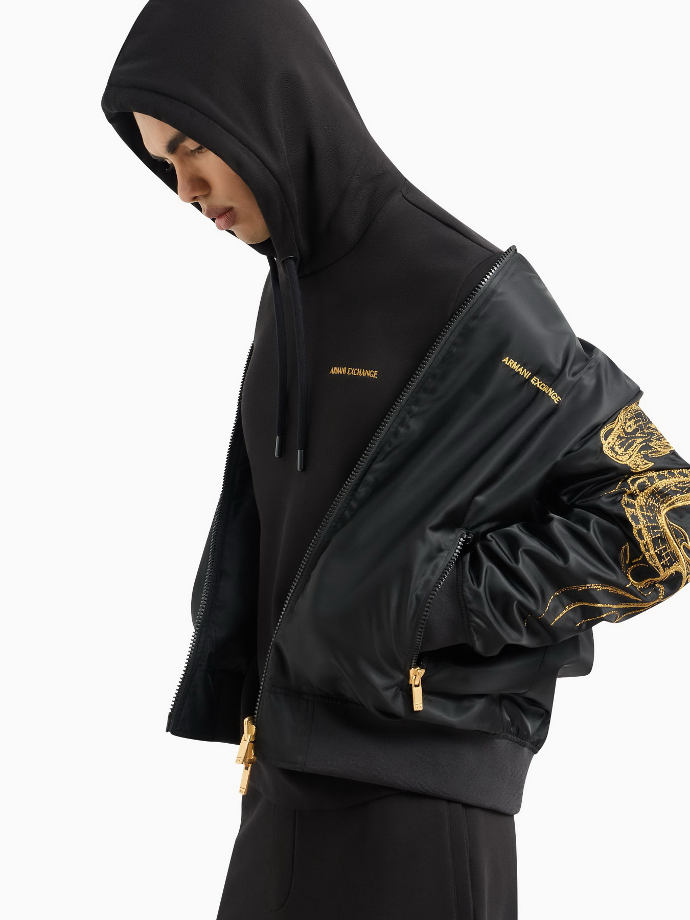 Худи Armani Exchange Chinese New Year модель 3DZMGH-ZJ4XZ-1200 Фото