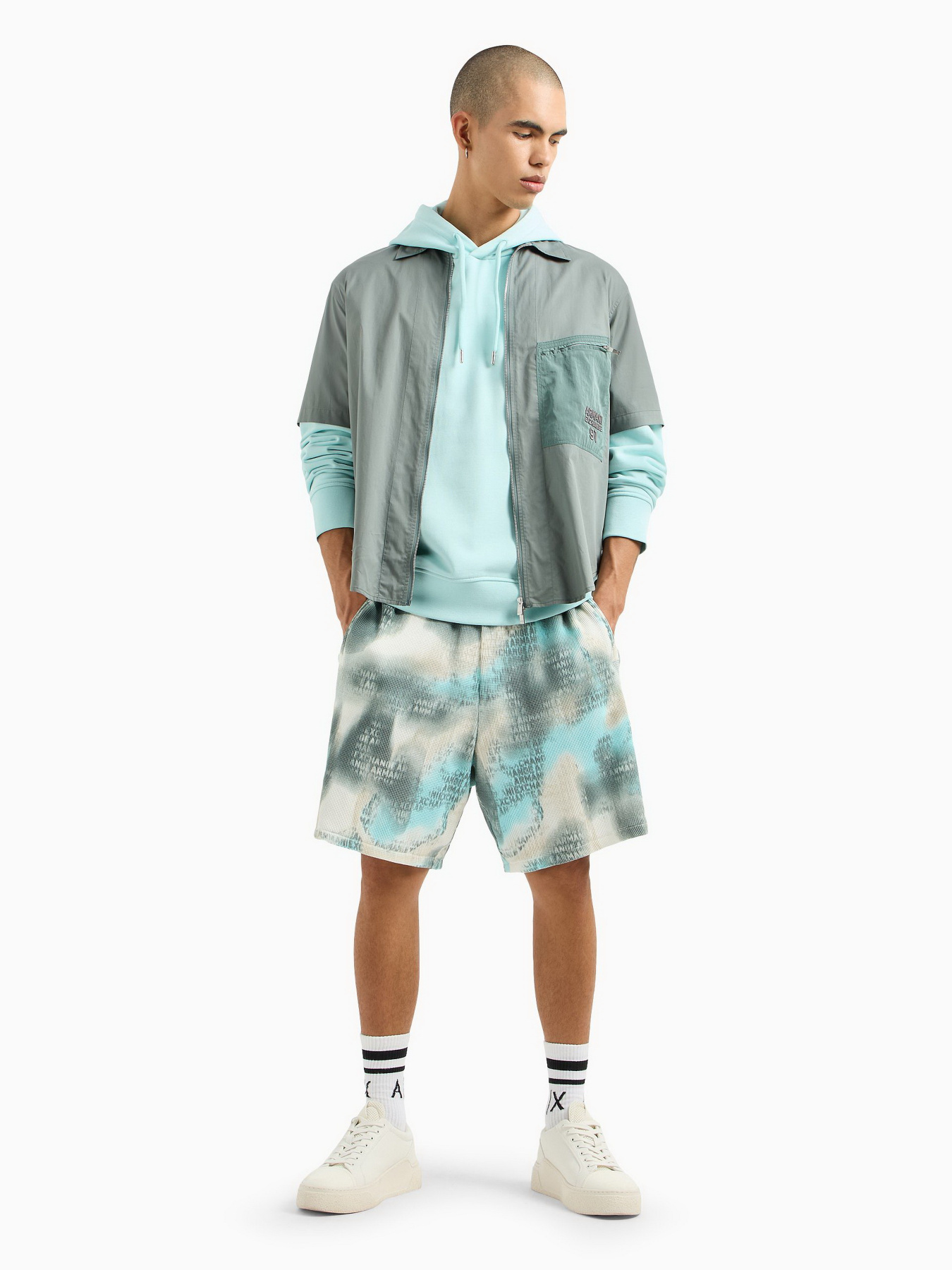 Худи Armani Exchange модель 3DZMLE-ZJ4XZ-15CY Худи Armani Exchange модель 3DZMLE-ZJ4XZ-15CY Фото