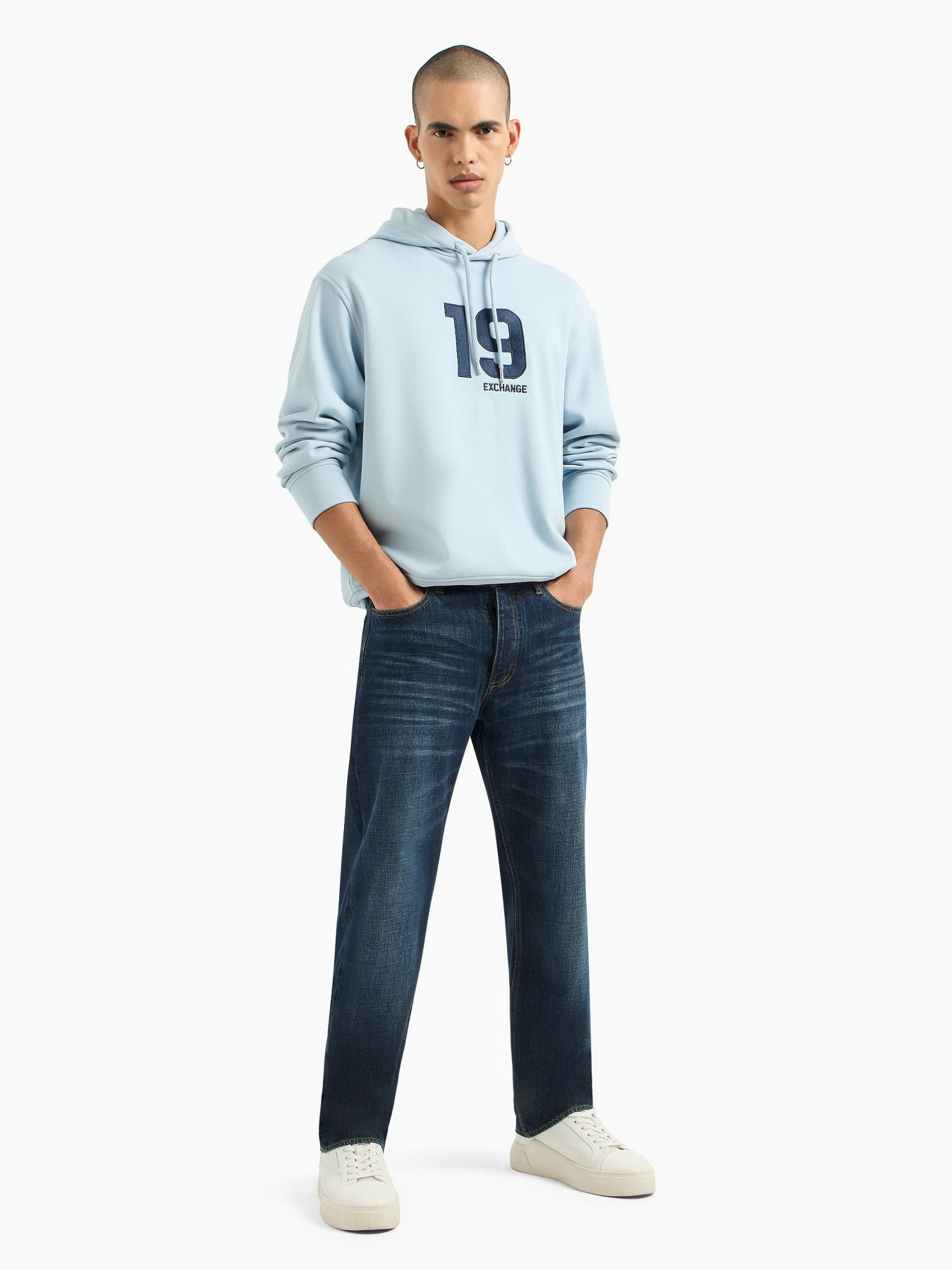 Худи Armani Exchange модель 3DZMLJ-ZJ4XZ-15DB Фото