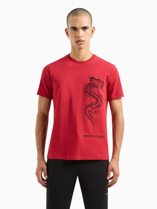 Футболка Armani Exchange Chinese New Year модель 3DZTDD-ZJ9JZ-1435 Фото