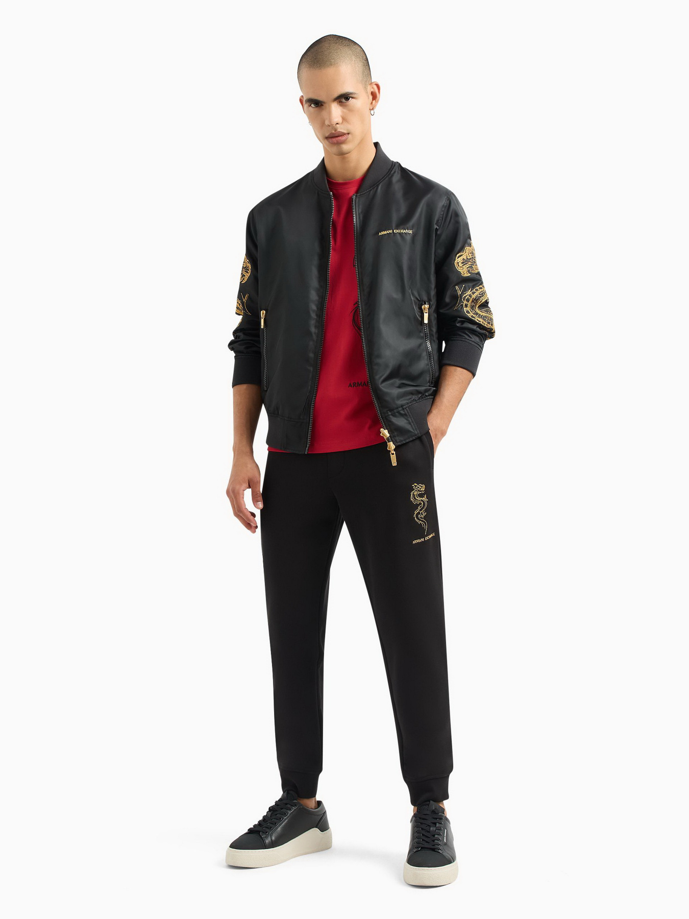 Футболка Armani Exchange Chinese New Year модель 3DZTDD-ZJ9JZ-1435 Фото
