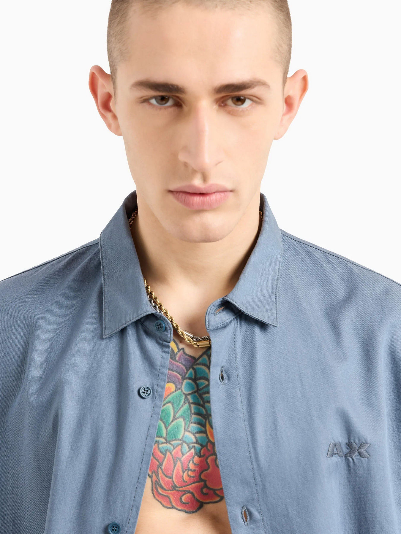 Сорочка повсякденна Armani Exchange модель 3DZC21-ZN3LZ-45AM Сорочка повсякденна Armani Exchange модель 3DZC21-ZN3LZ-45AM Фото