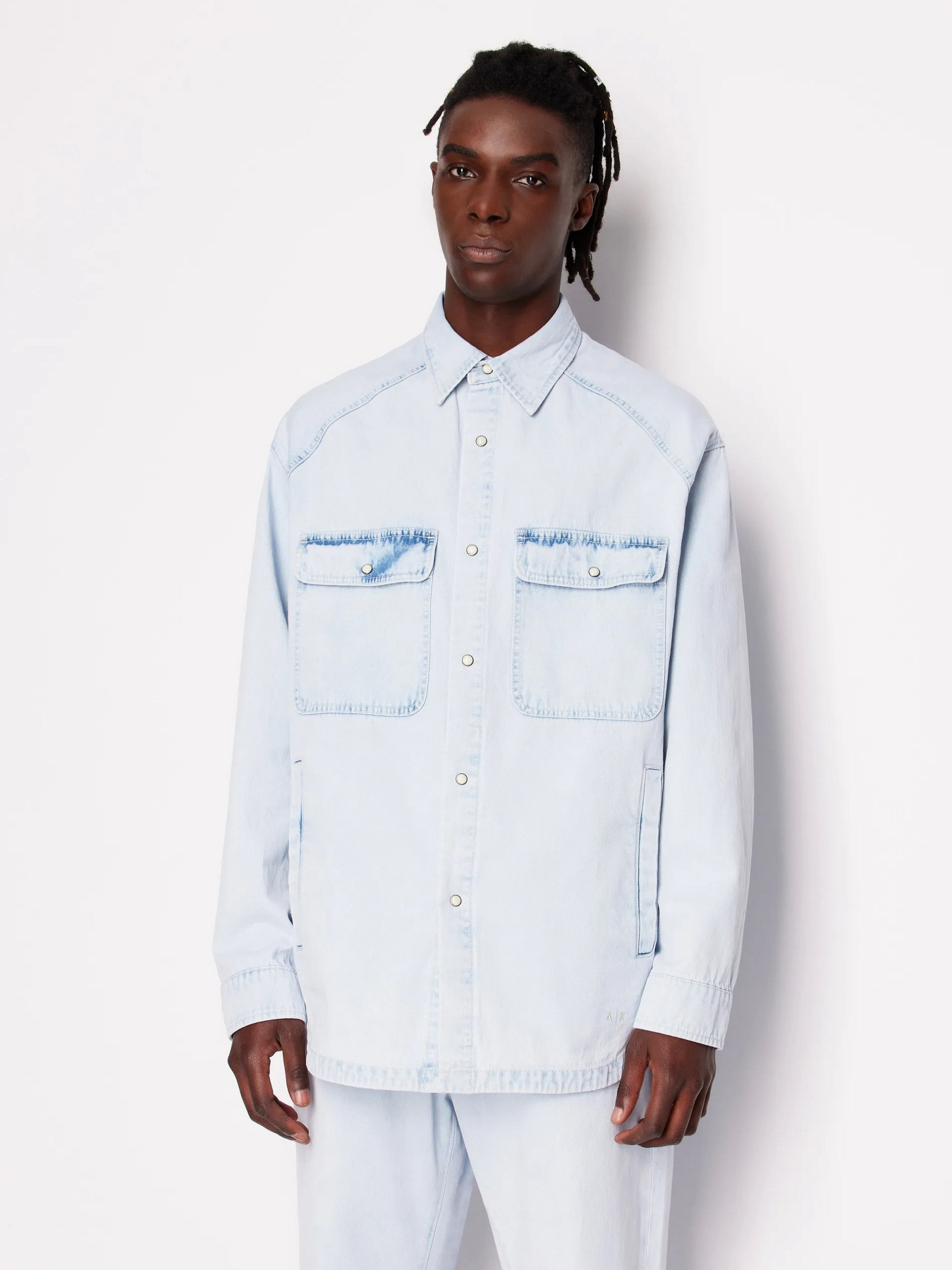 Рубашка повседневная Armani Exchange модель 3DZCD1-Z1UVZ-1500 Рубашка повседневная Armani Exchange модель 3DZCD1-Z1UVZ-1500 Фото