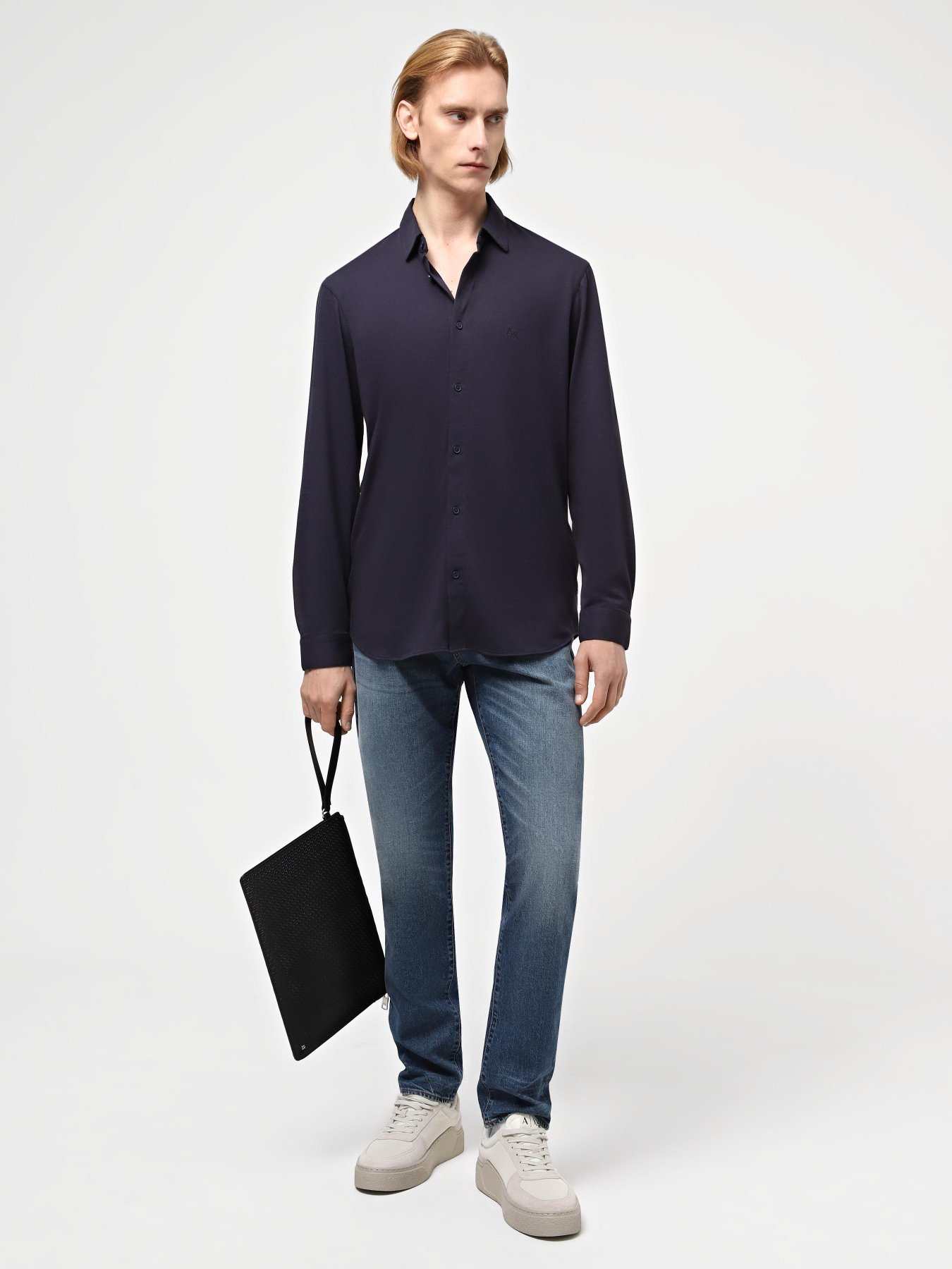 Рубашка повседневная Armani Exchange модель 3DZCHQ-ZJ8EZ-15CX Фото