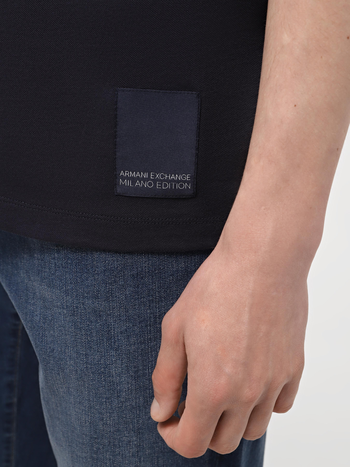 Поло Armani Exchange Milano Edition модель 3DZFHH-ZJXHZ-15CX Фото