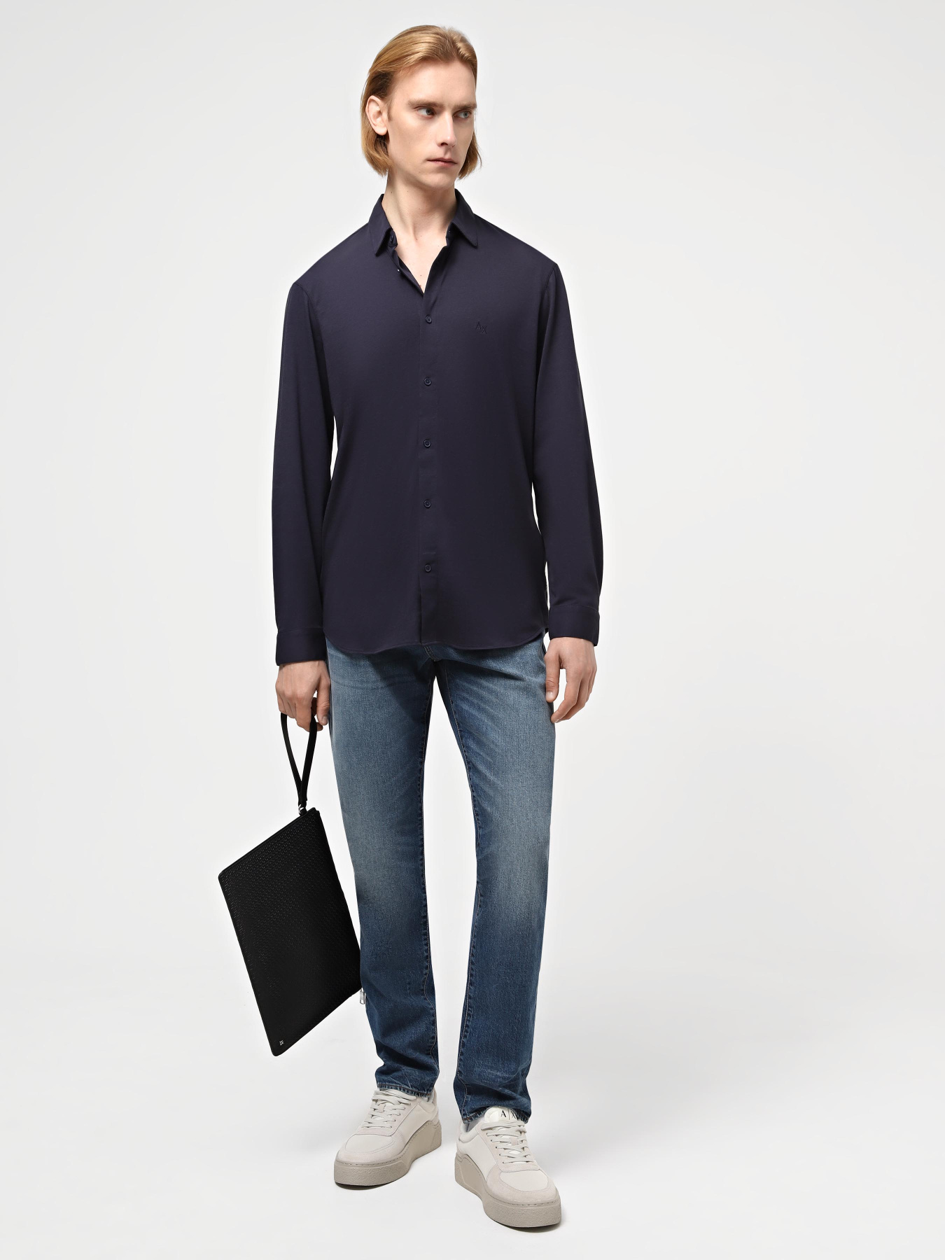 Зауженные джинсы Armani Exchange модель 3DZJ13-Z1YGZ-1500 Фото