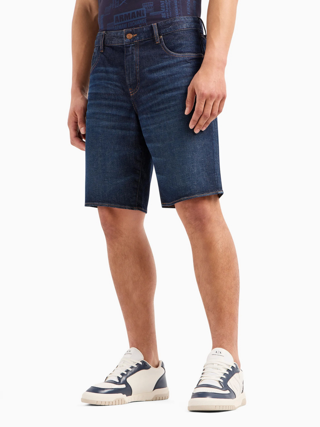 Шорты джинсовые Armani Exchange модель 3DZJ65-Z3Y6Z-1500 Фото