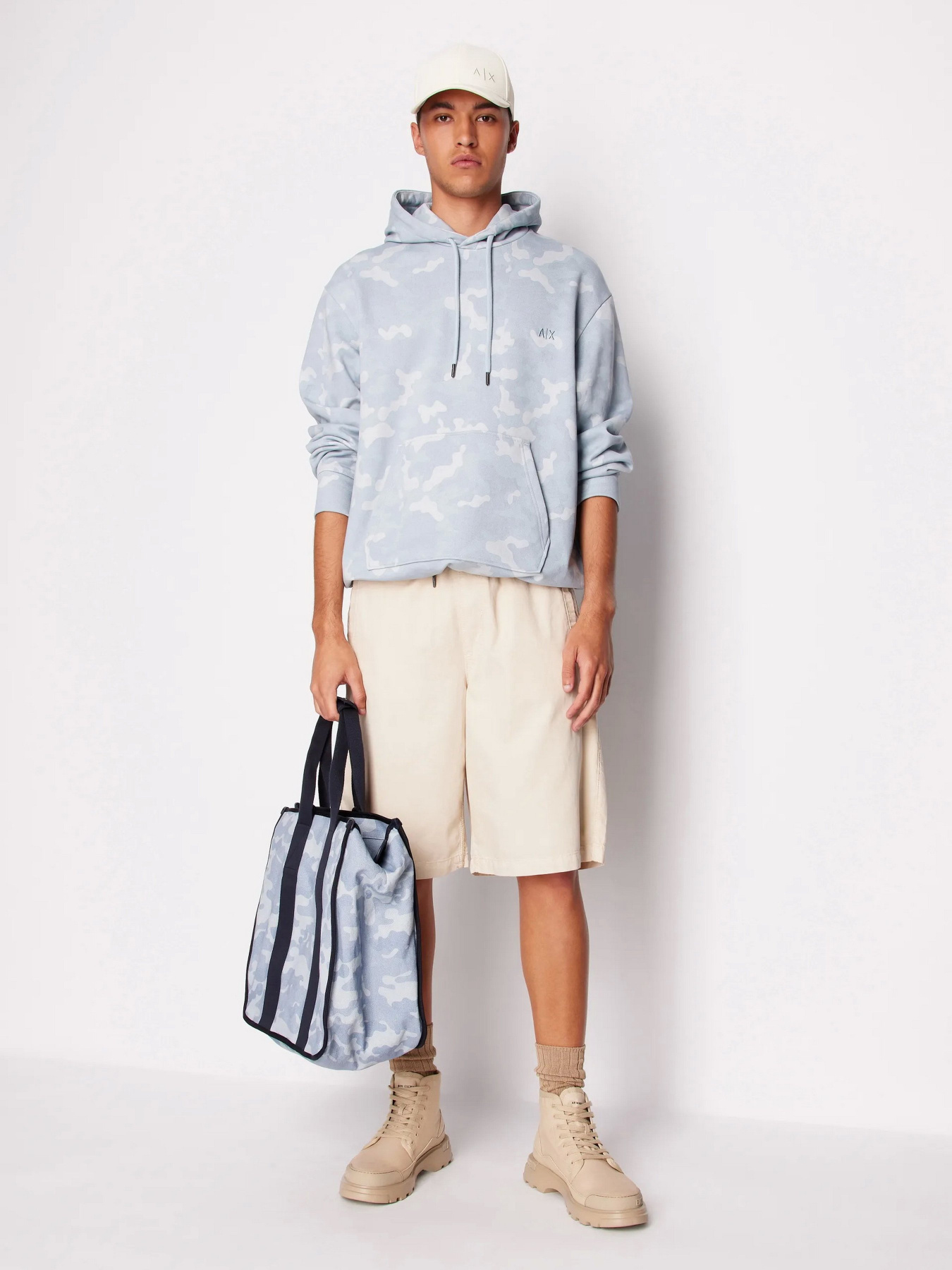 Худи Armani Exchange модель 3DZMEH-ZJ4XZ-25FM Фото