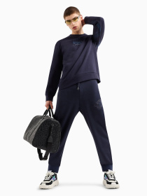 Свитшот Armani Exchange Allover Logo модель 3DZMHK-ZJXRZ-65BH Фото