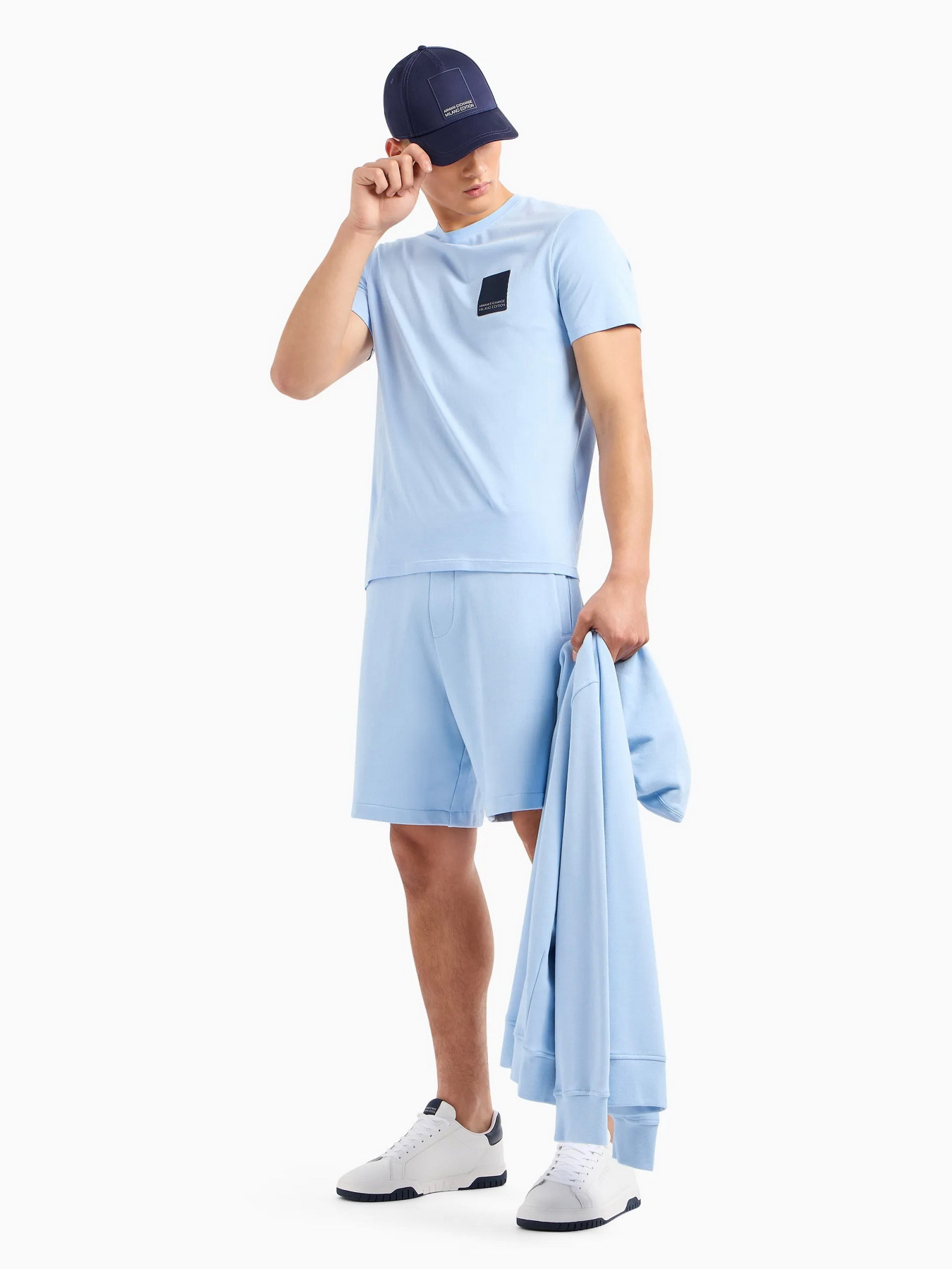 Шорты Armani Exchange Milano Edition модель 3DZSHH-ZJGGZ-15DF Фото