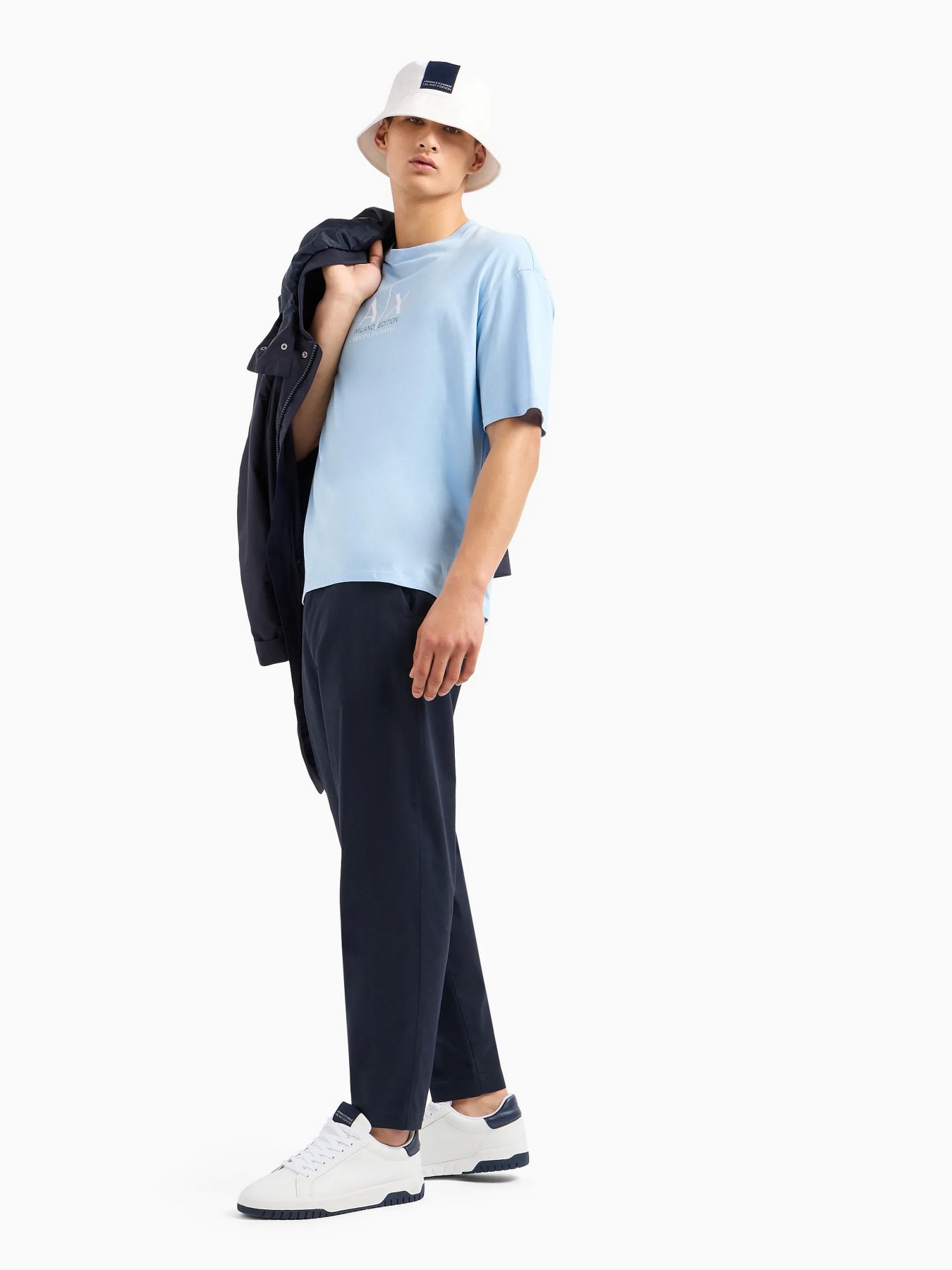 Футболка Armani Exchange Milano Edition модель 3DZTAB-ZJ3VZ-15DF Фото