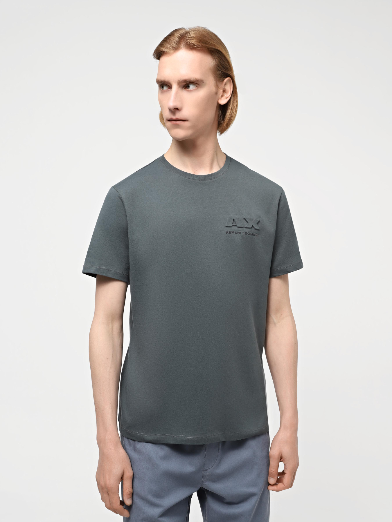 Футболка Armani Exchange модель 3DZTAG-ZJ9TZ-1839 Футболка Armani Exchange модель 3DZTAG-ZJ9TZ-1839 Фото