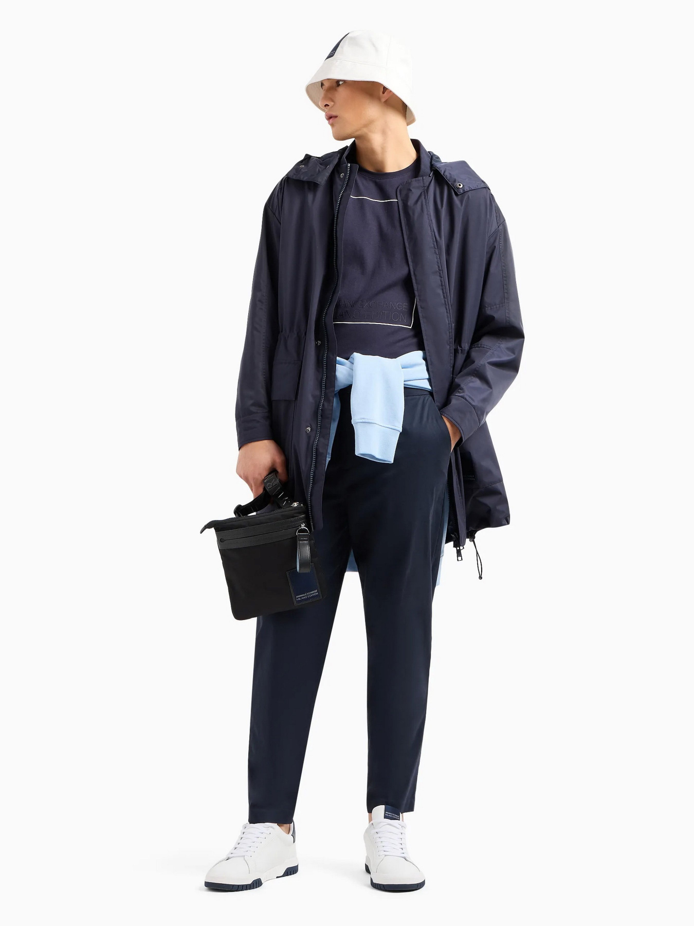 Футболка Armani Exchange Milano Edition модель 3DZTHB-ZJ8EZ-15CX Фото